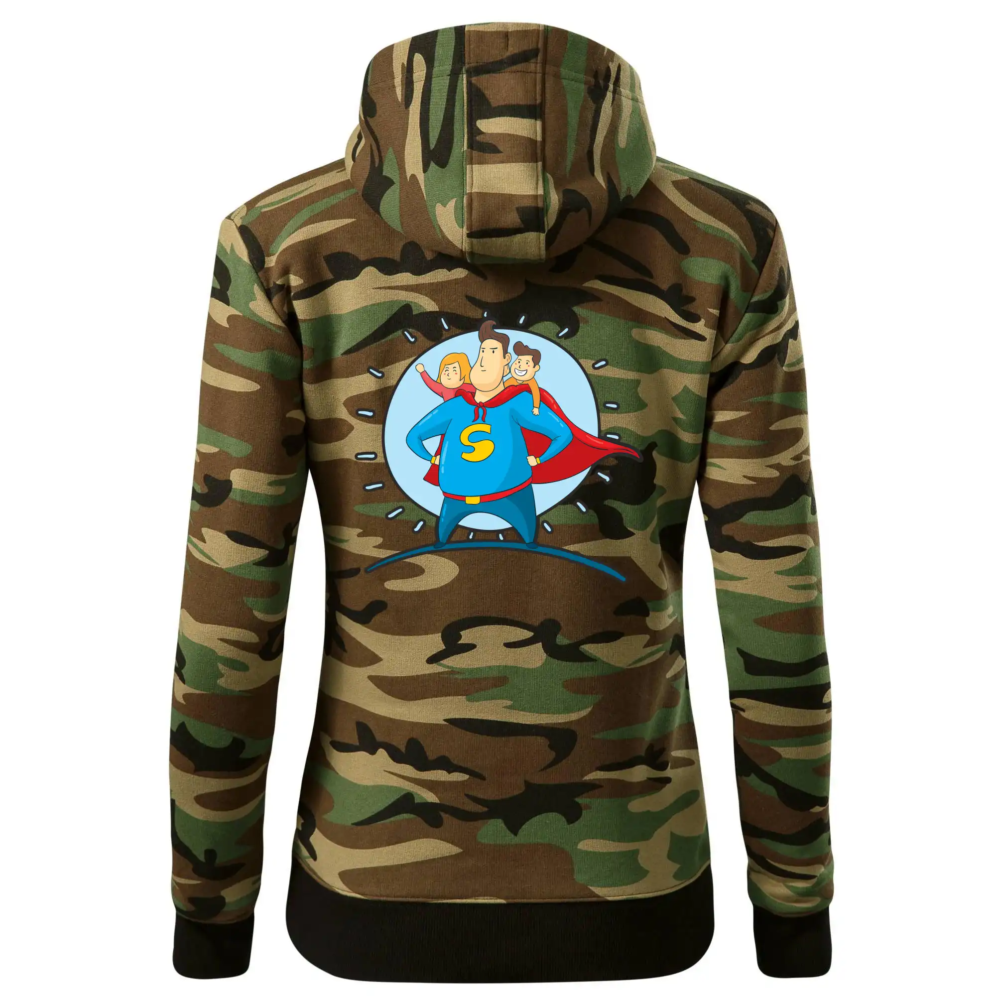 Táta superman - holka a kluk