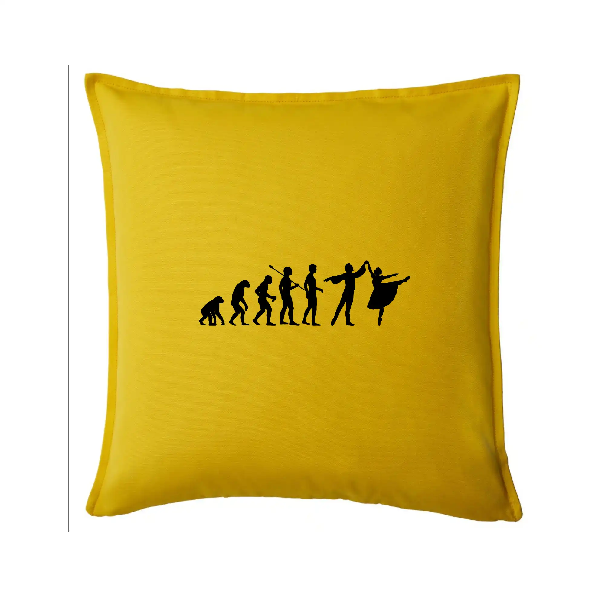 Evolúcia tanec - muž a žena so sukňou