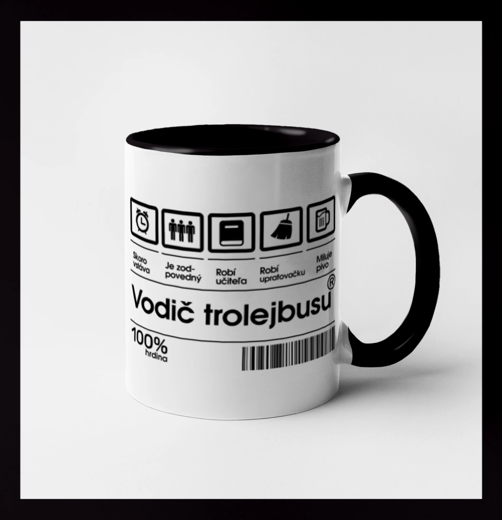 Čiarový kód - Vodič trolejbusu