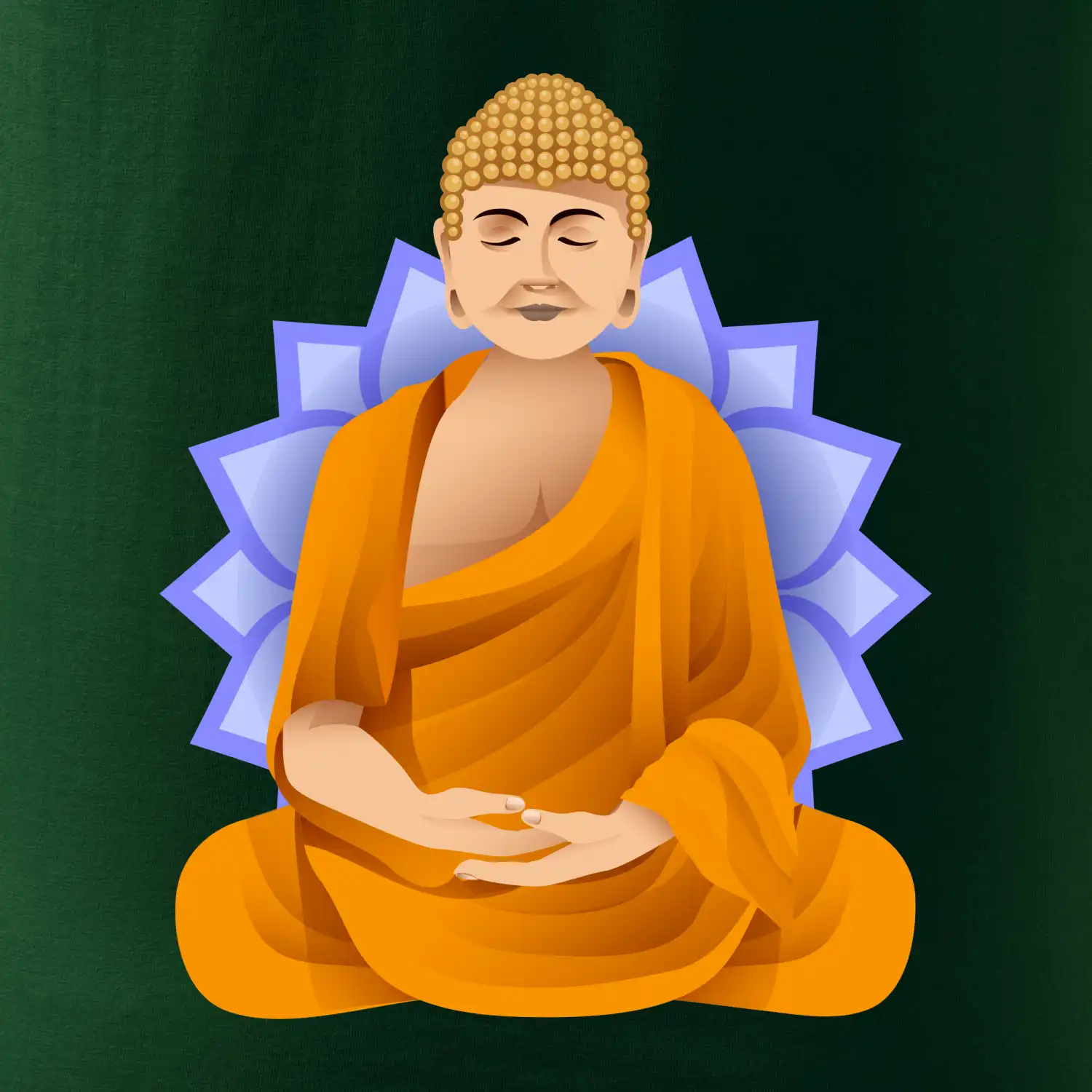 Budha barevný