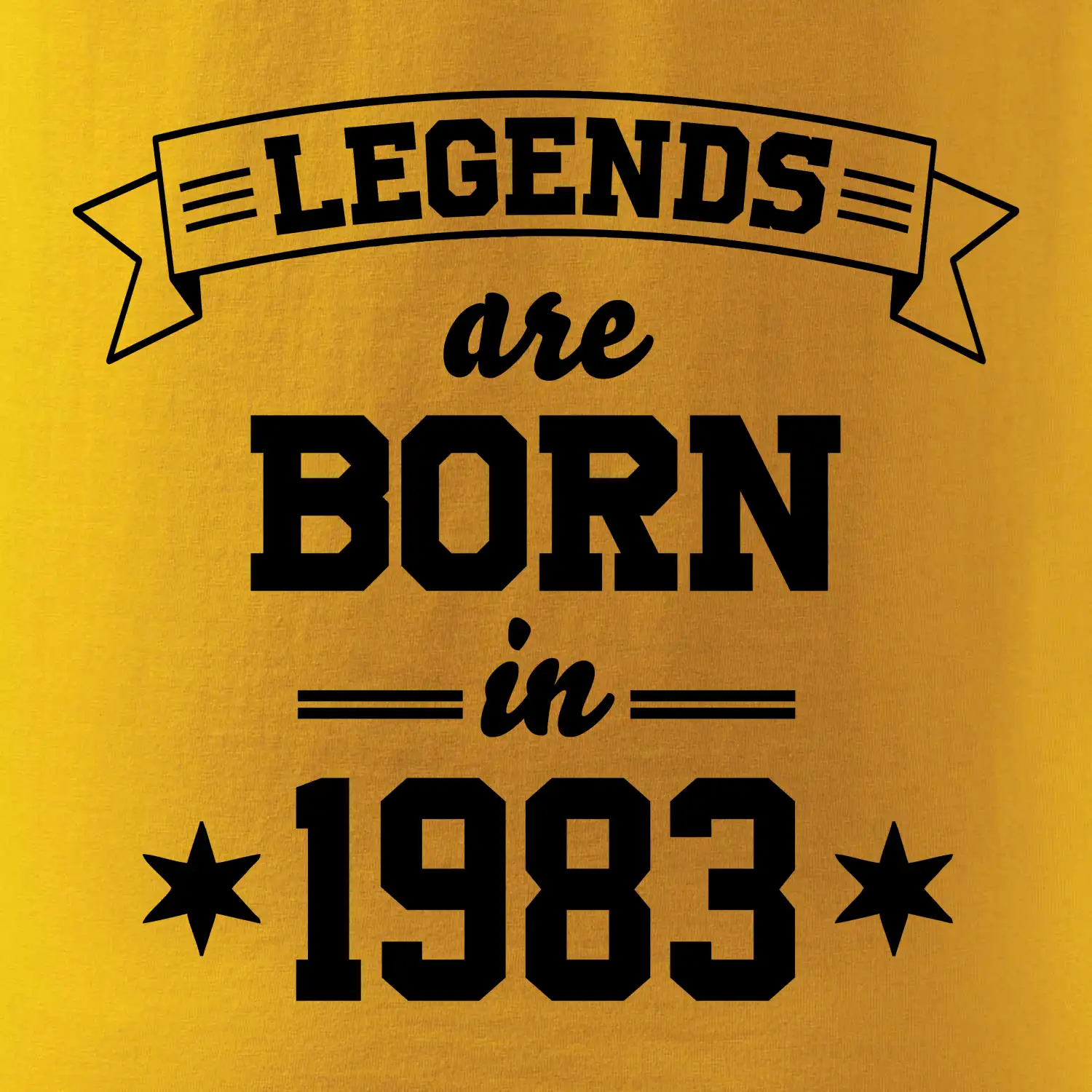 Legends are born in 1983