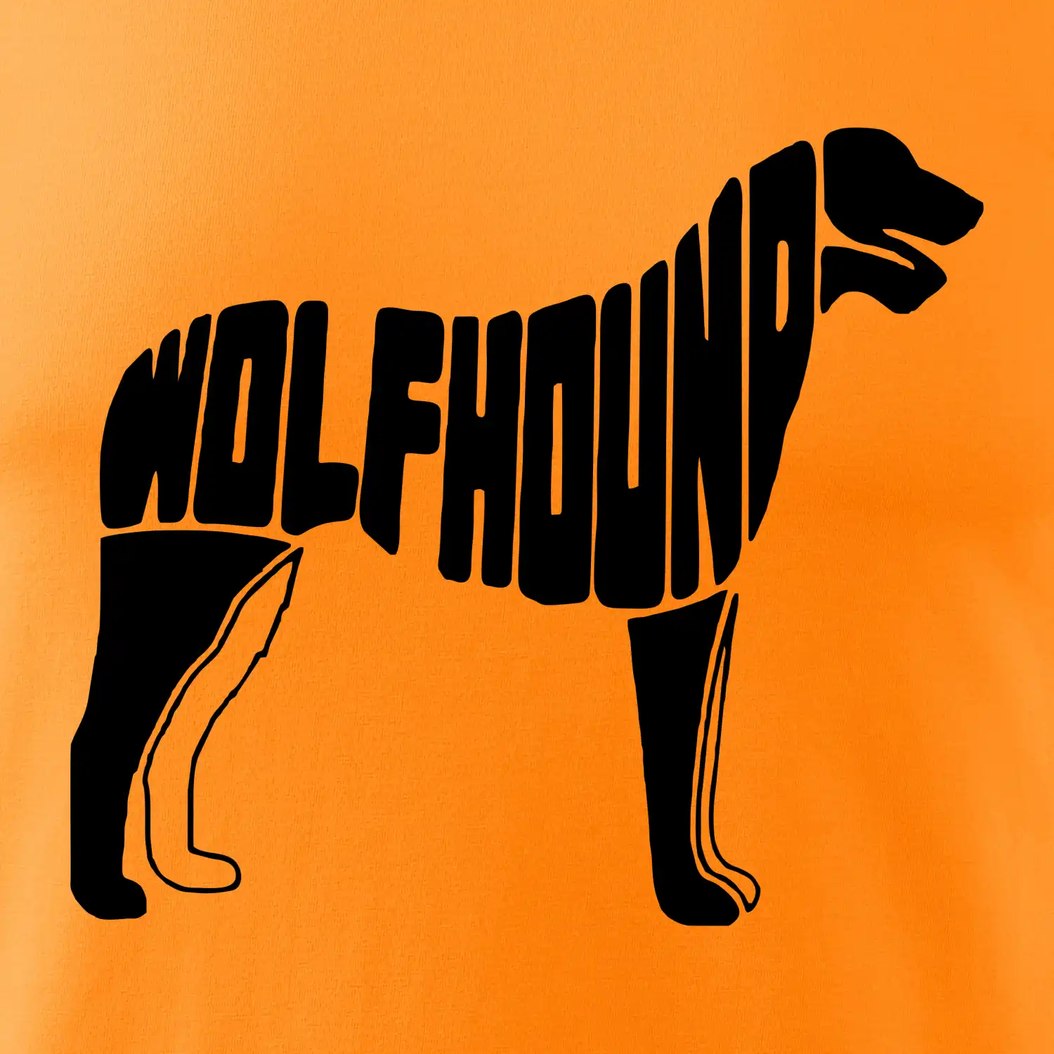 Vlkodav nápis v těle