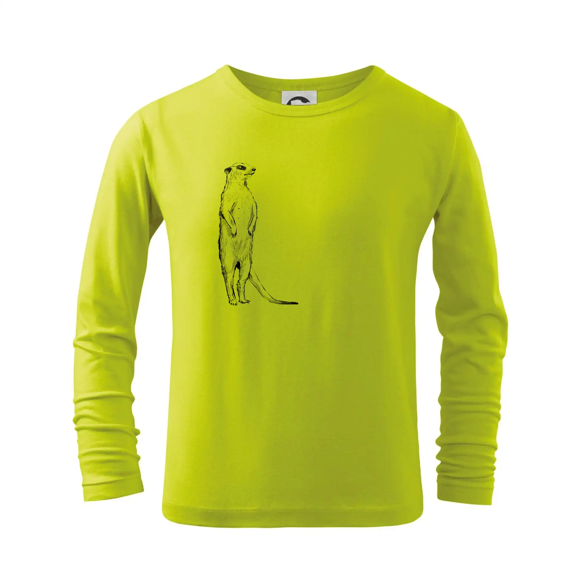 Surikata černá kresba