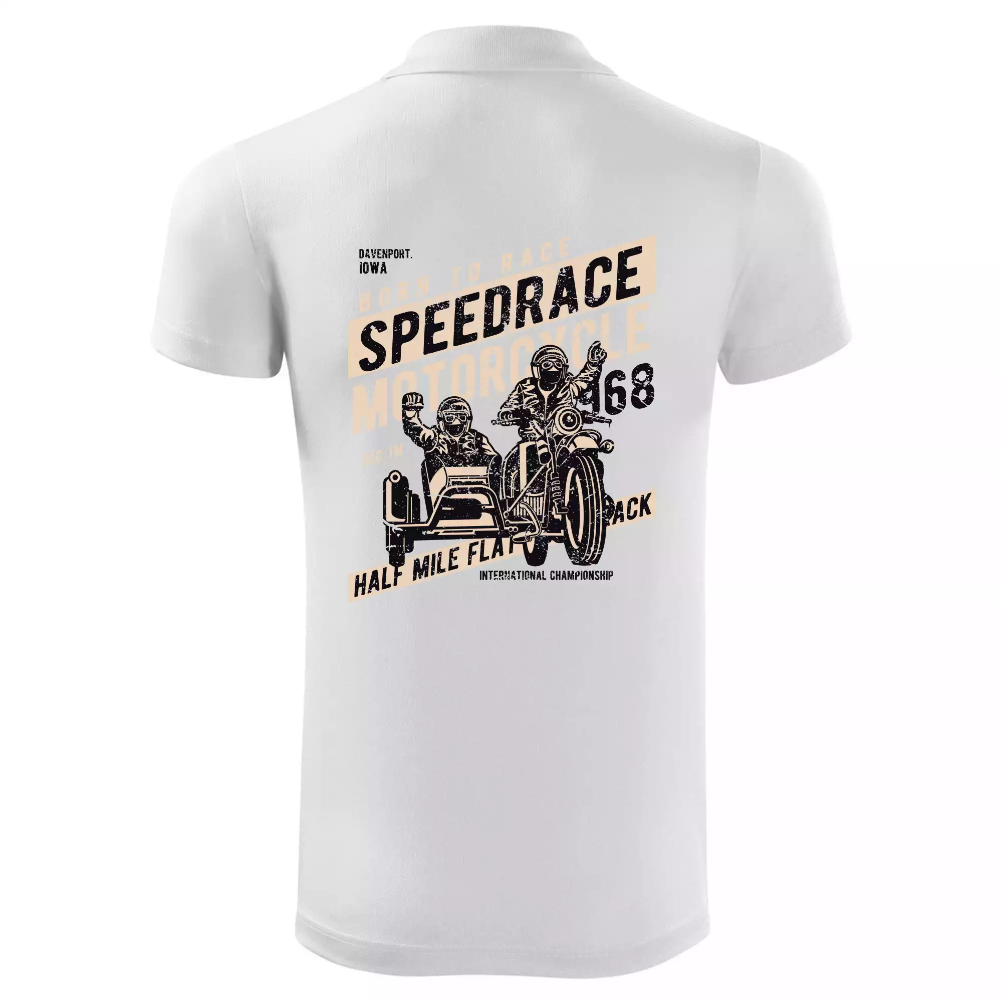 Speedrace motrcycle half mile