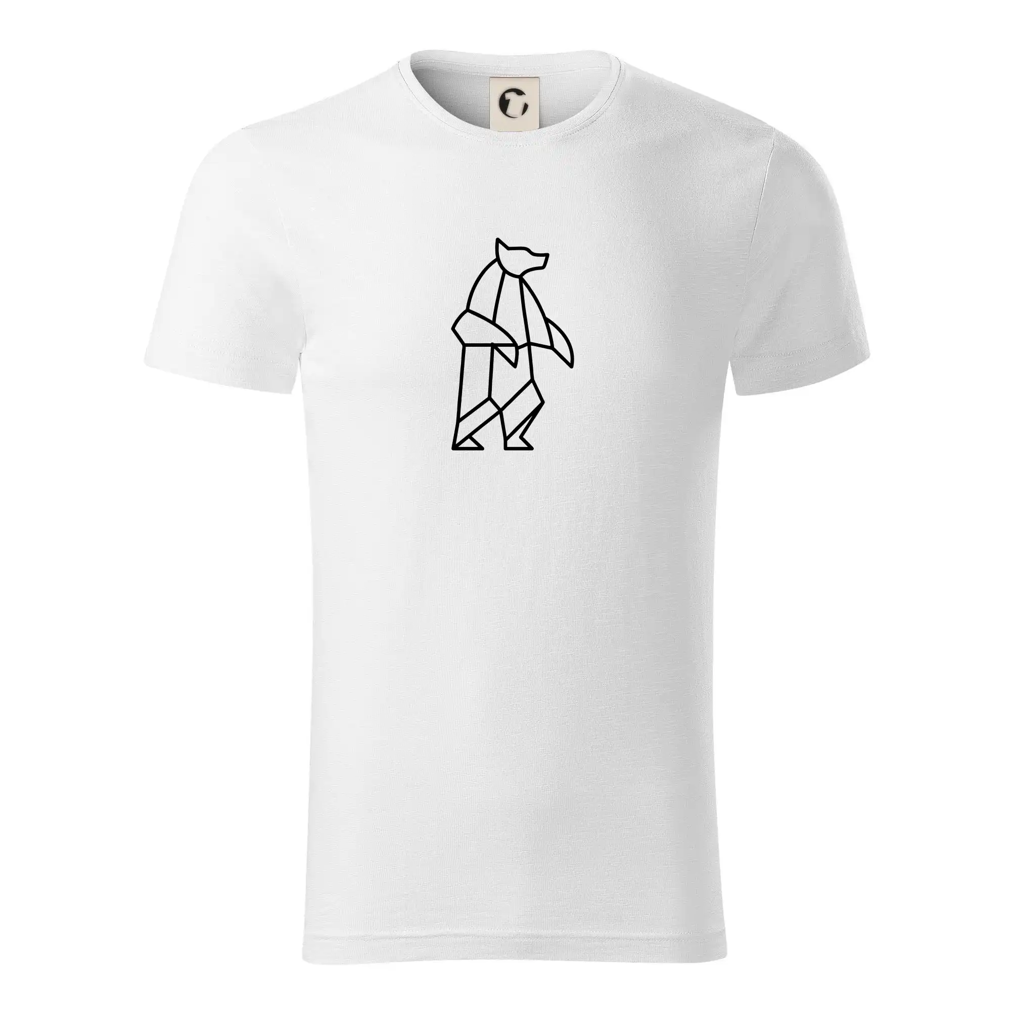 Geometrie lední medvěd stojící