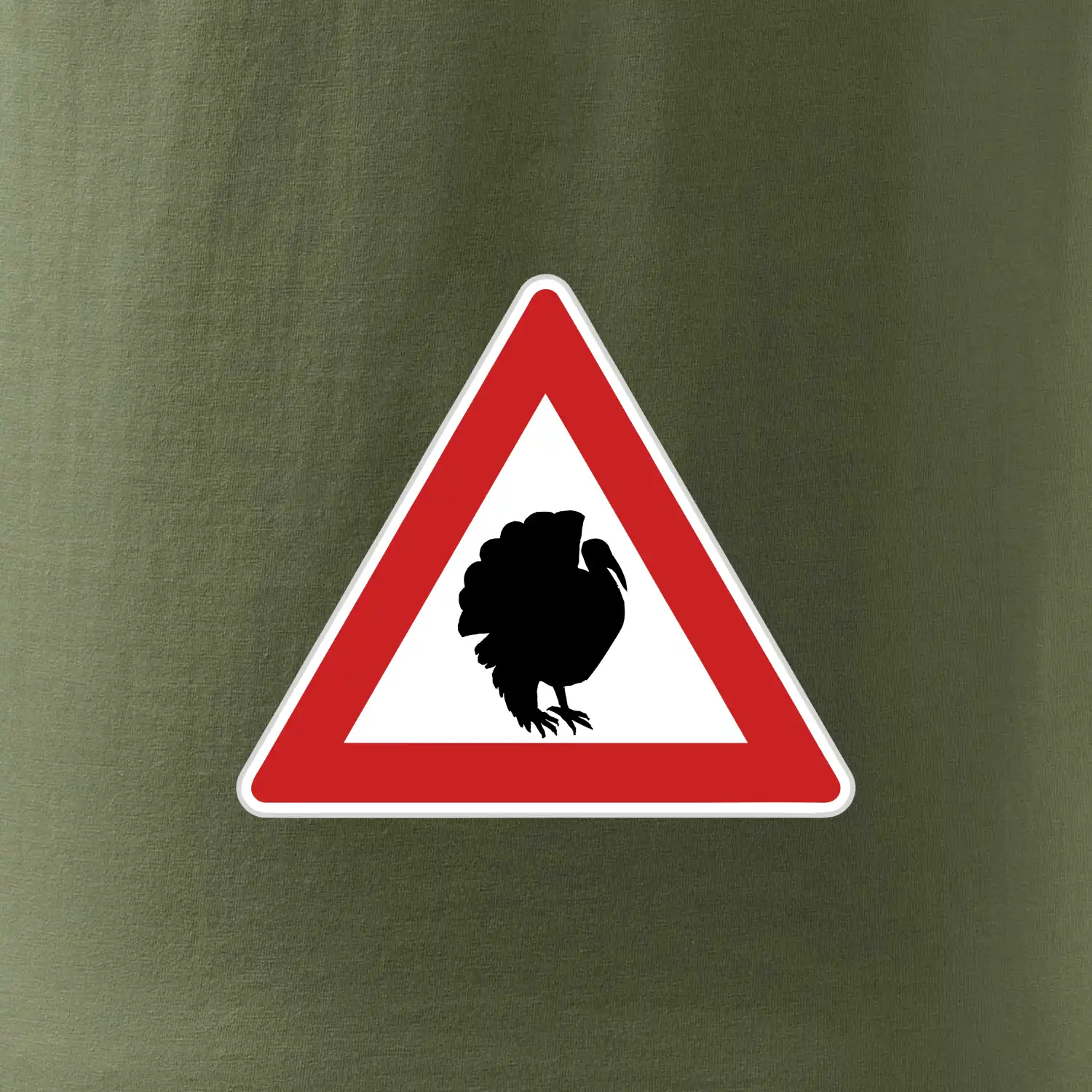 Dopravní značka - krocan