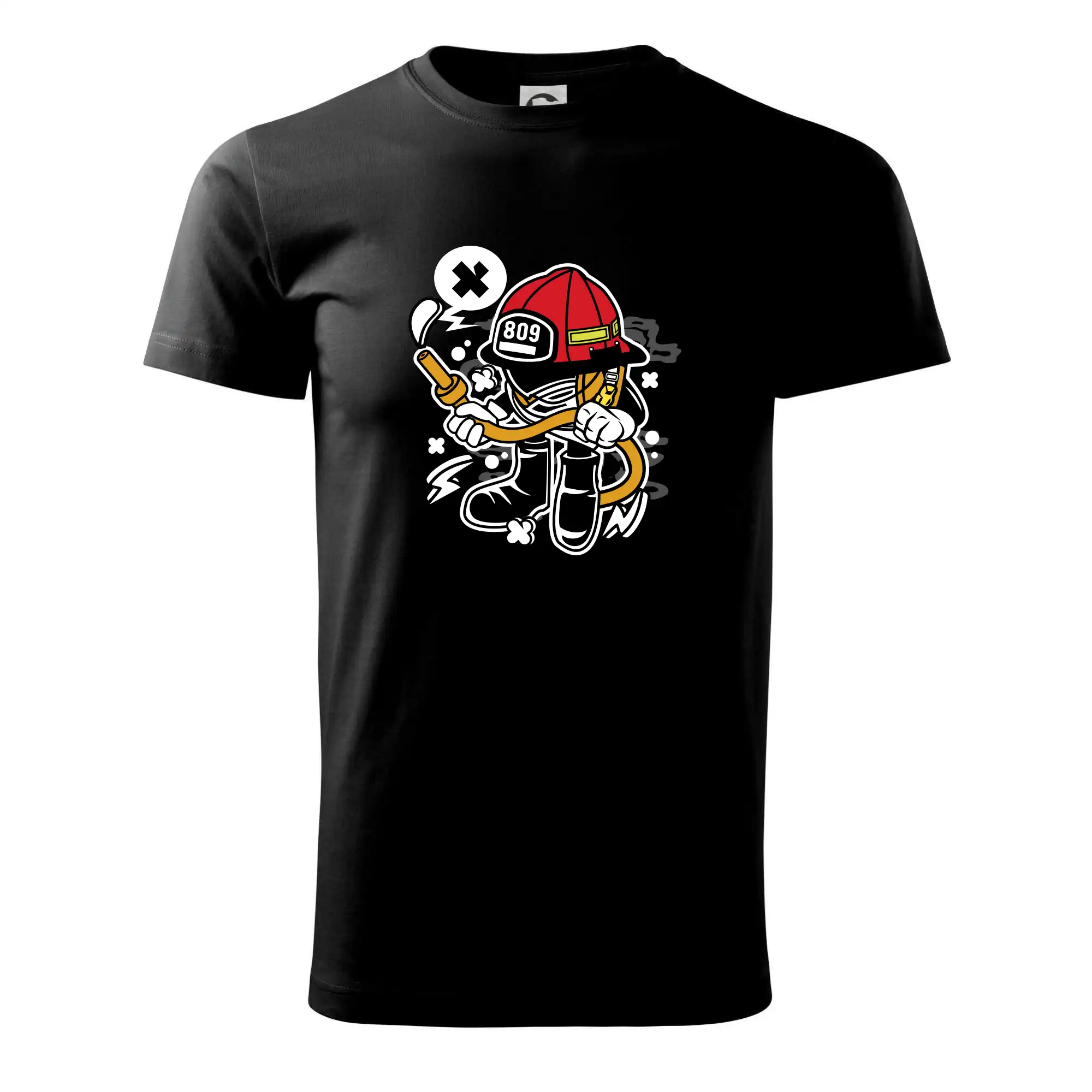 Originálne tričká pre hasičov - Fajrákmen - Klasické pánske tričko vyššej gramáže