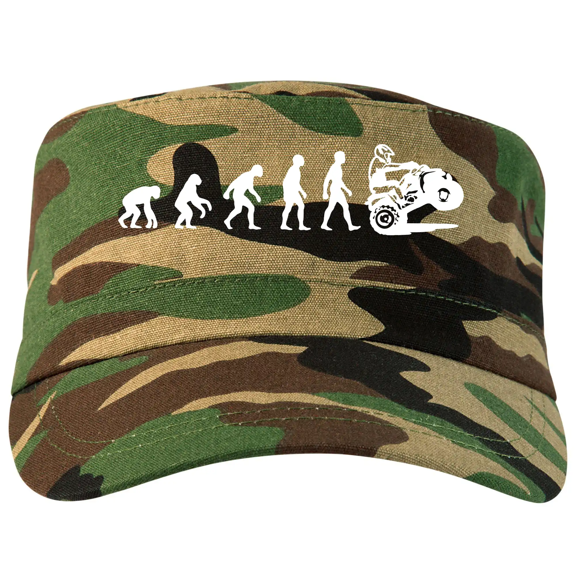 Tričko s štvorkolkou - Evolúcia quad štvorkolka - Šiltovka CAMO