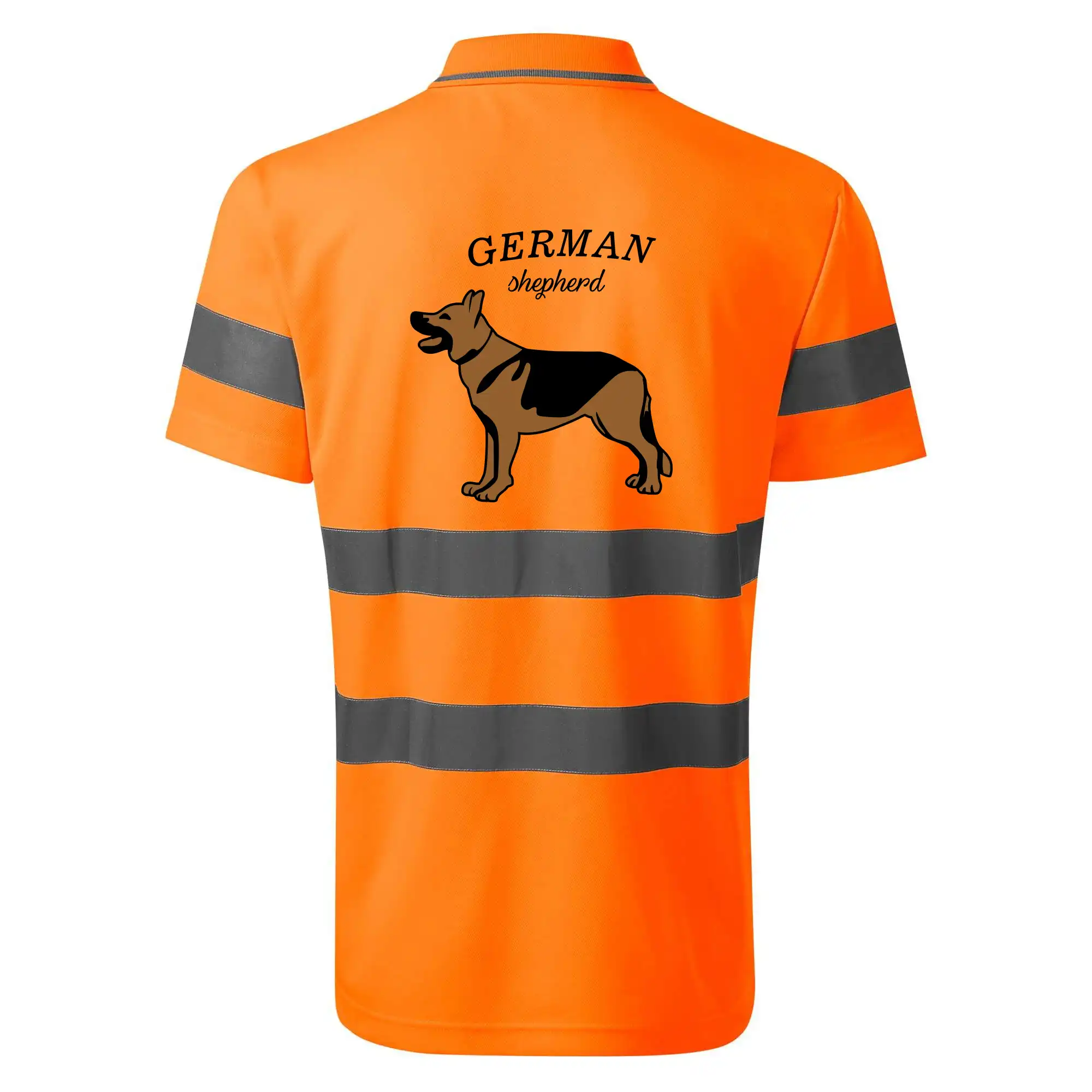 Německý ovčák - hnědý s nápisem