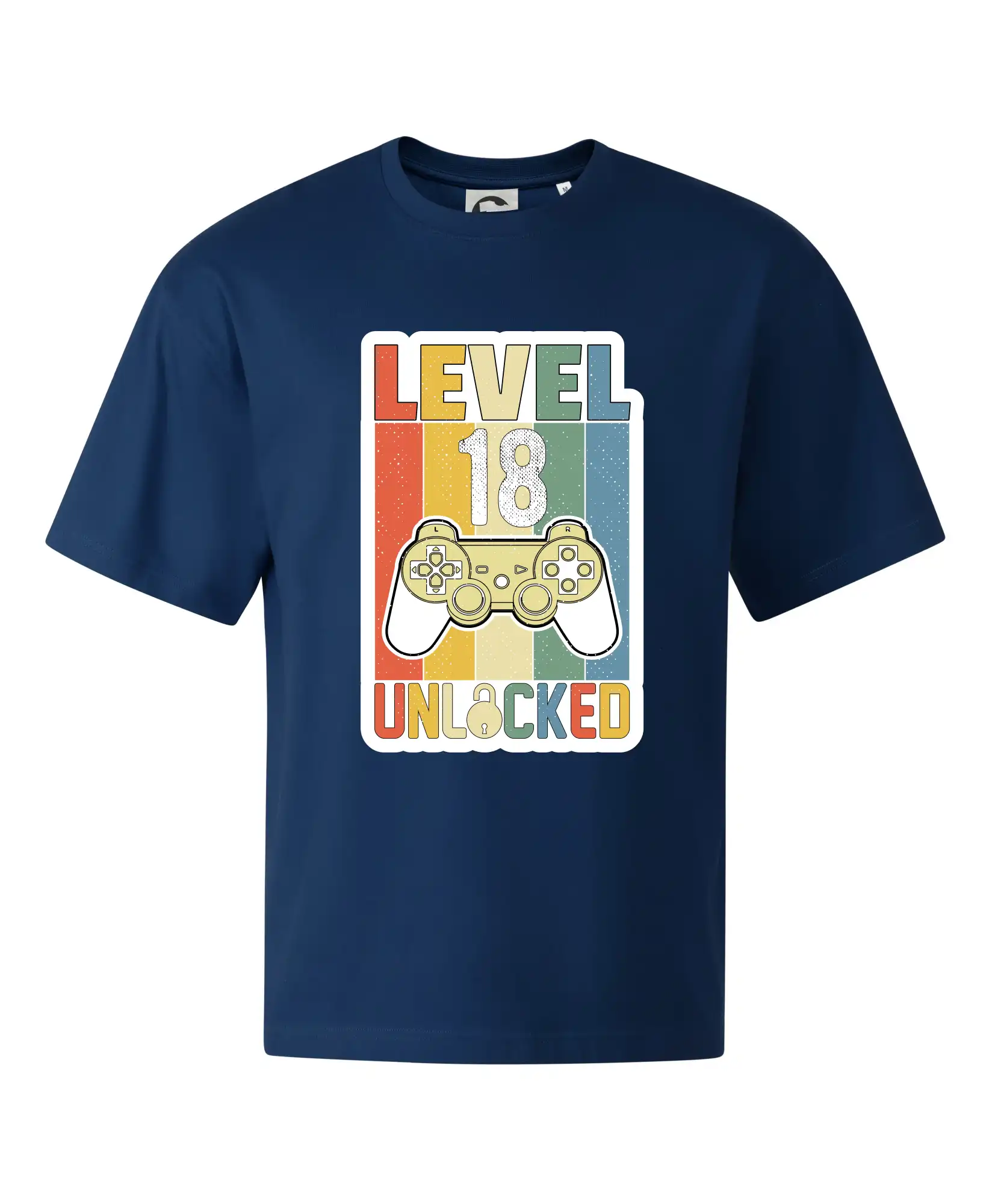 Tričká k narodeninám - Gaming narodeniny 18 - Stage unisex - OVERSIZE
