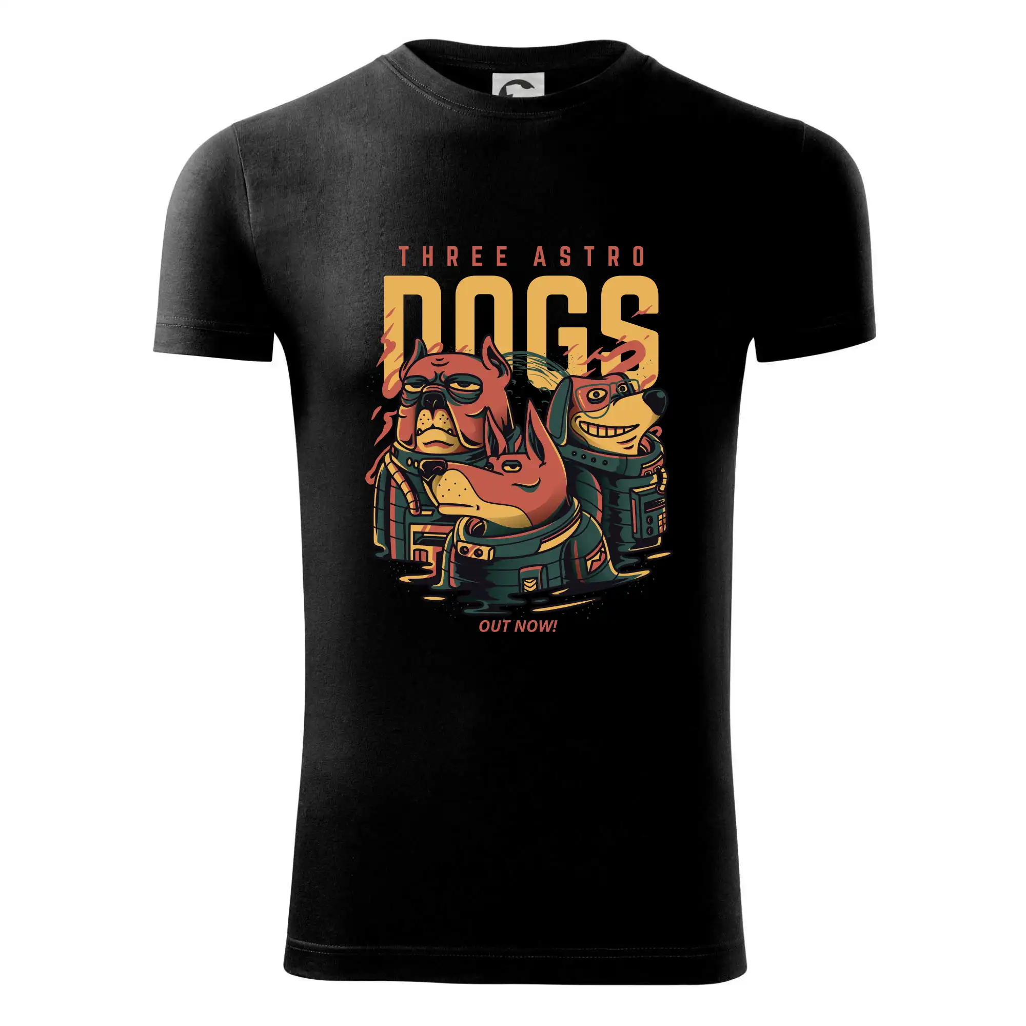 Vesmirne tričká - Astro dogs - Viper FIT - Pánske zúžené tričko