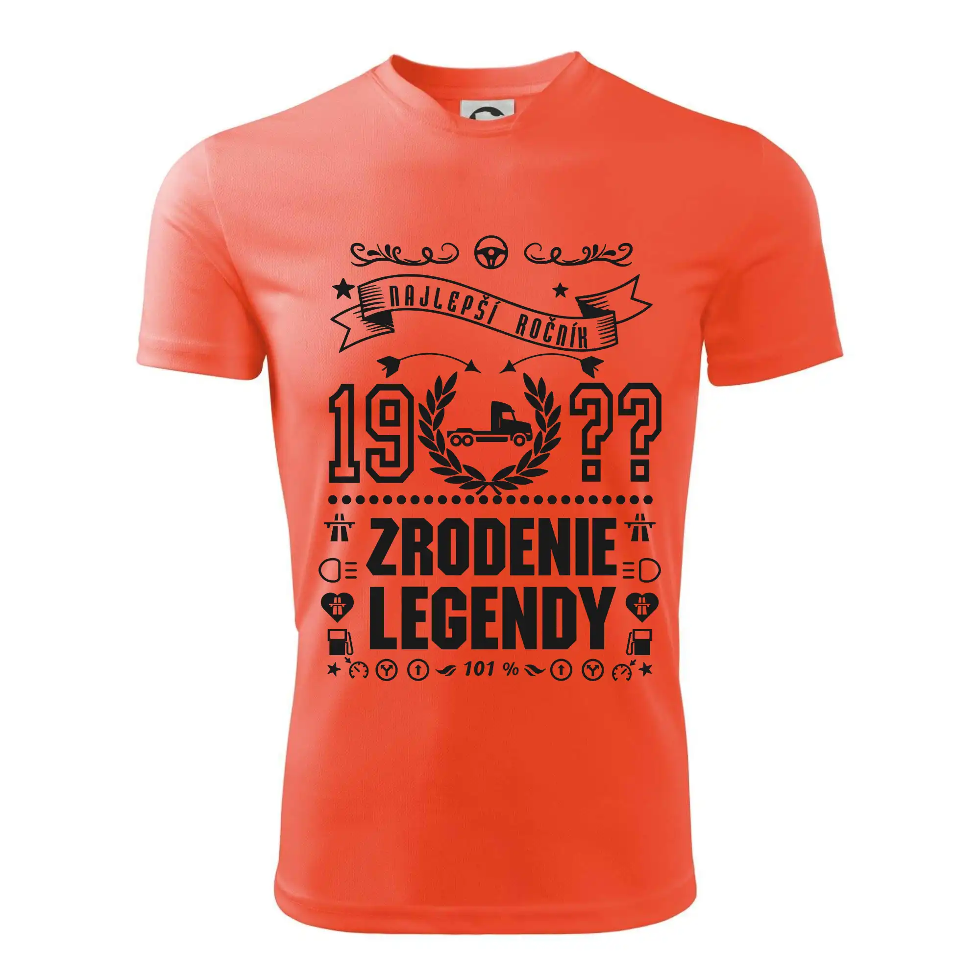 Trička Zrodenie legendy - Zrodenie legendy pre kamioňáka - Detské tričko športové