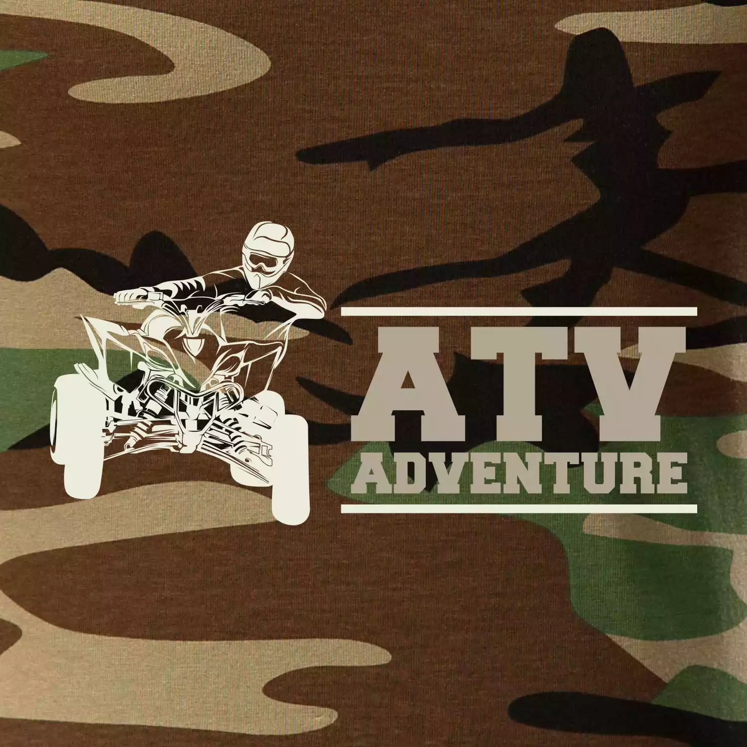 ATV quad nápis