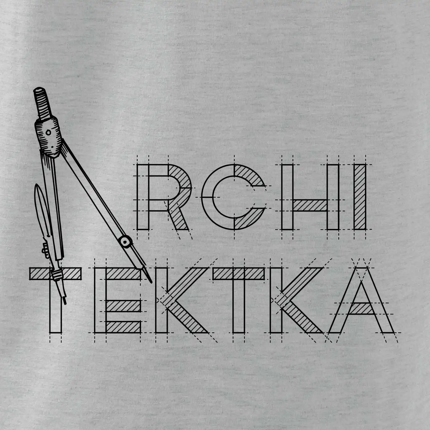 Architektka - výkres
