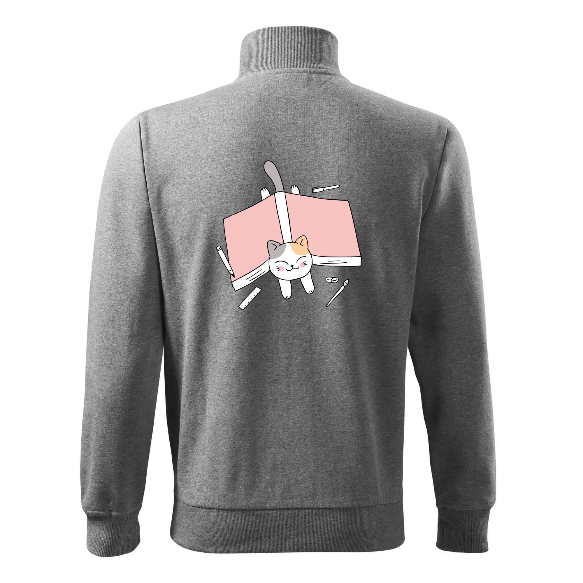 Učení na státnice kočka