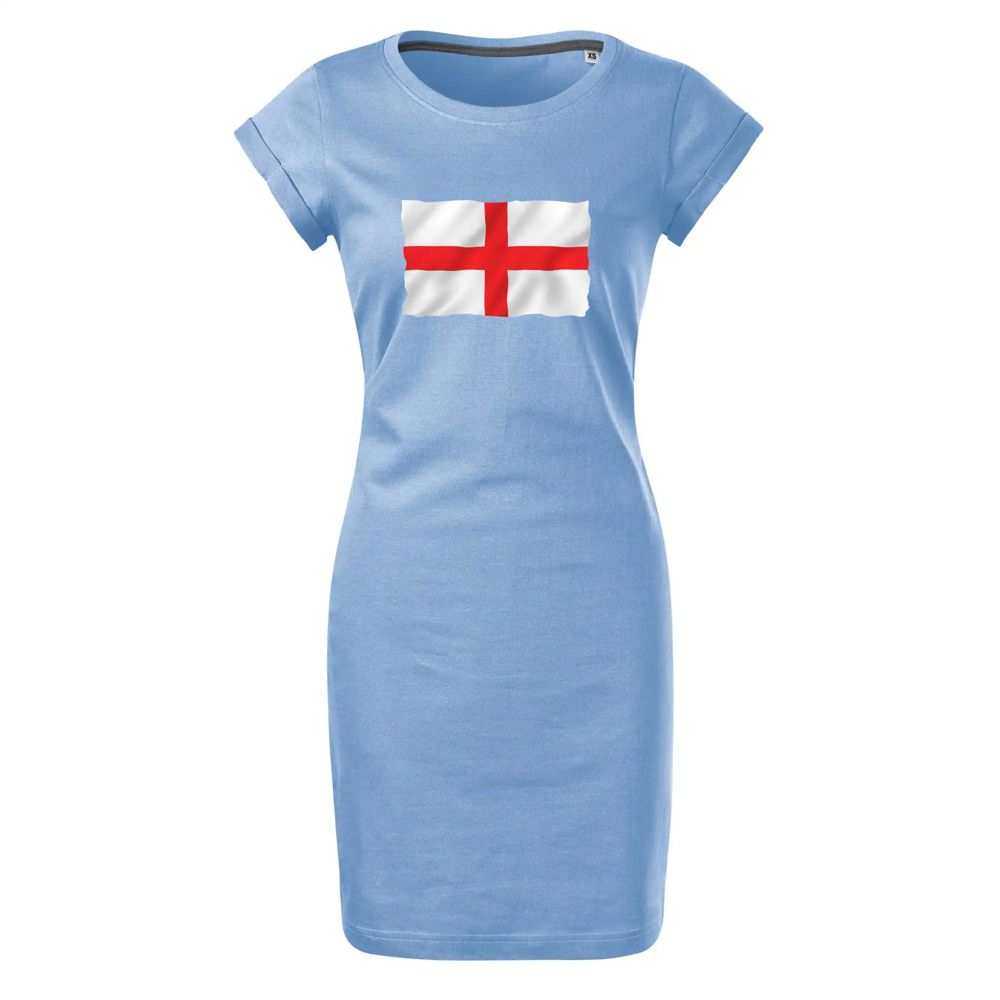 Anglická vlajka vlající