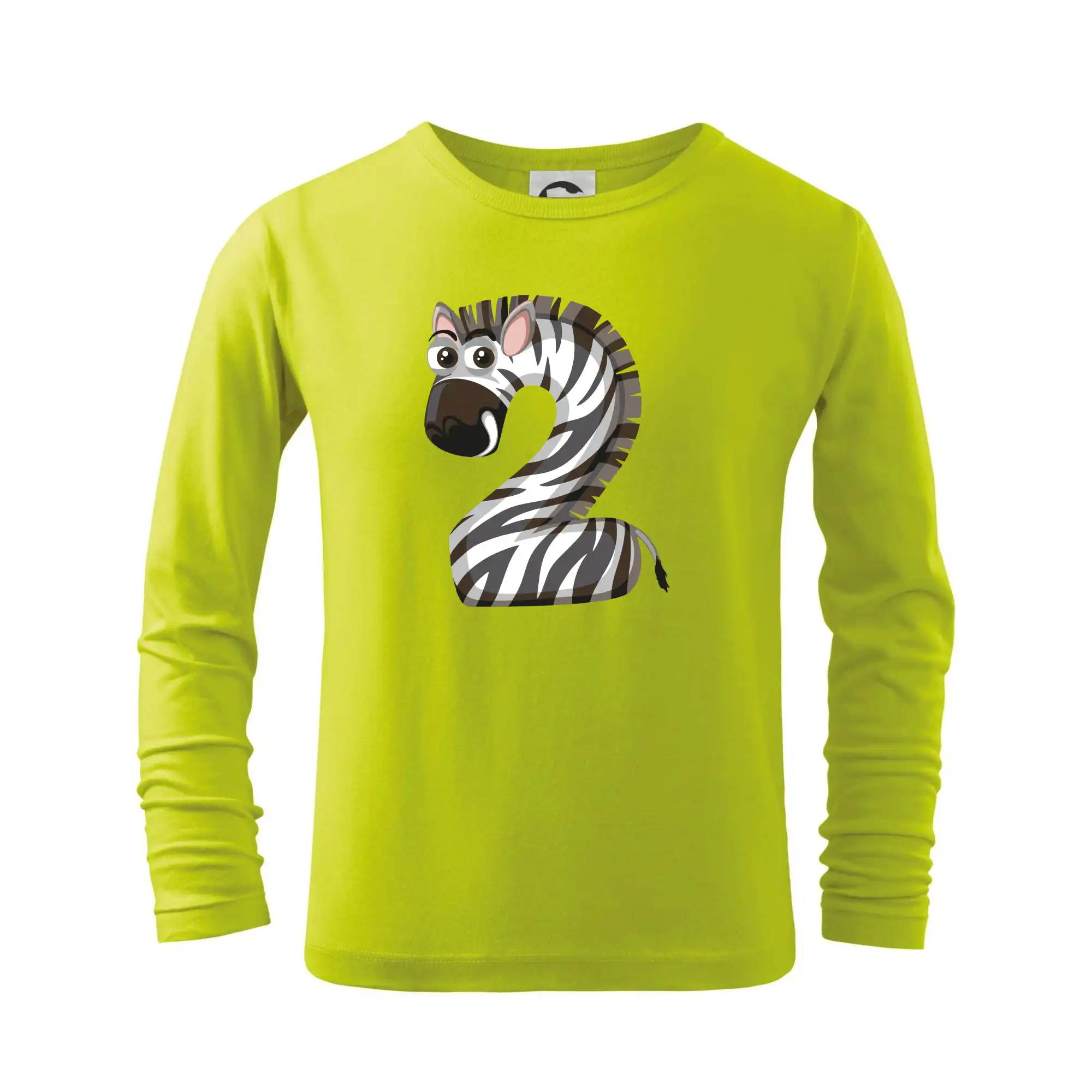 Vek dieťaťa zviera 2 - Tričko detské Long Sleeve