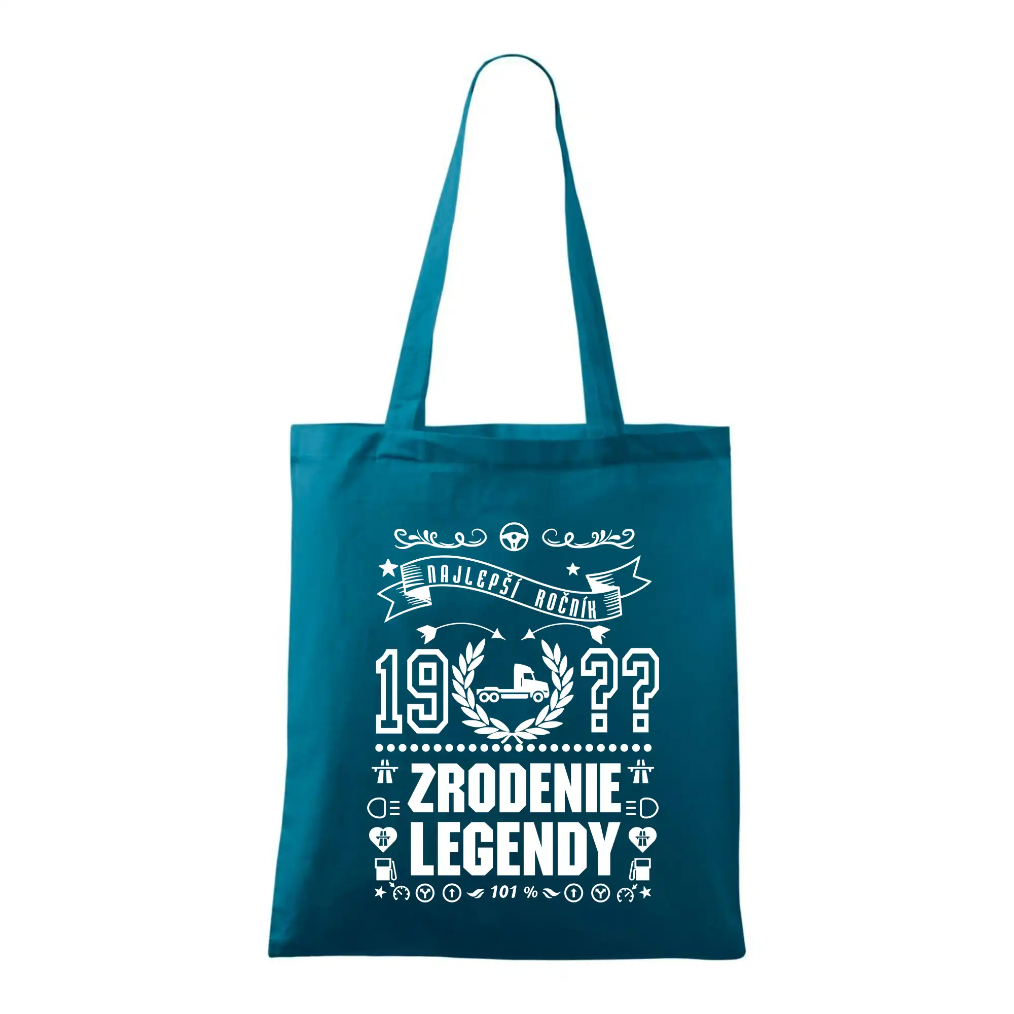 Trička Zrodenie legendy - Zrodenie legendy pre kamioňáka - Taška bavlnená