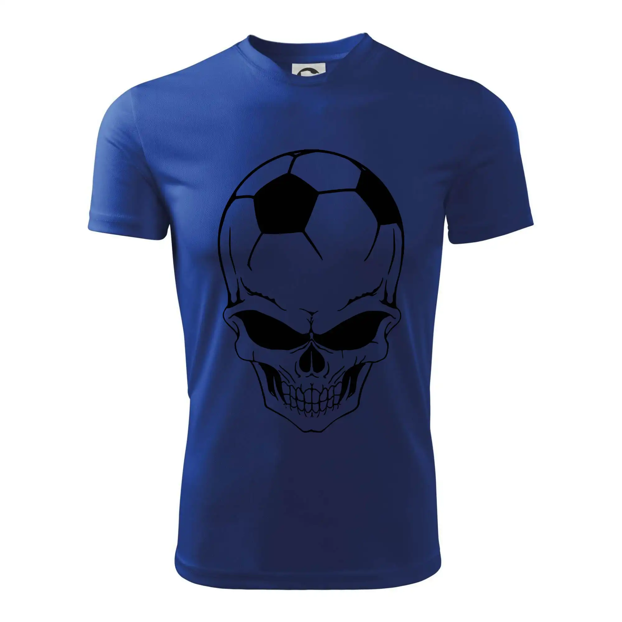 Tričká pre futbalistov - Futbal lebka lopta - Detské tričko športové