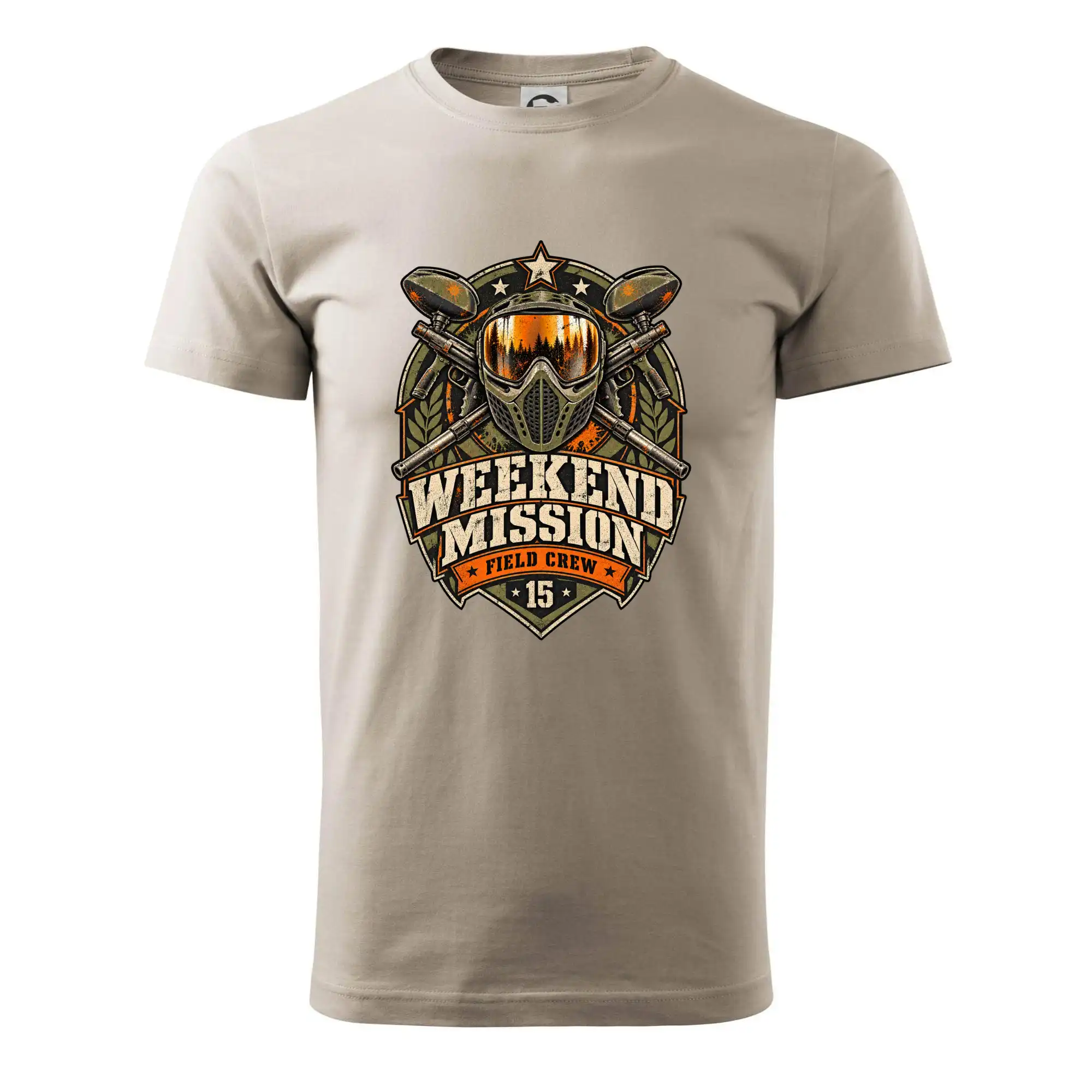 Víkendová mise vintage paintball odznak