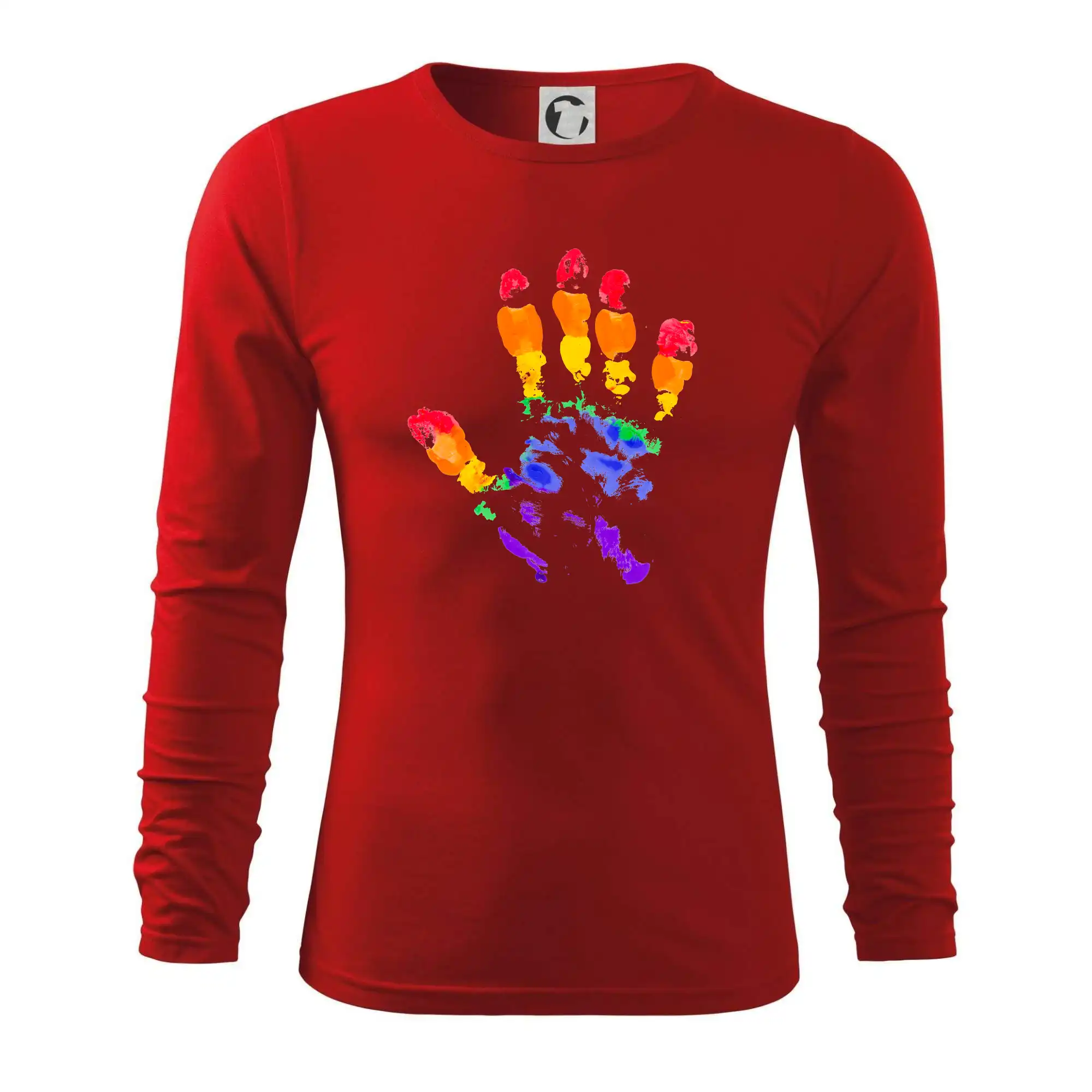 LGBT hand print