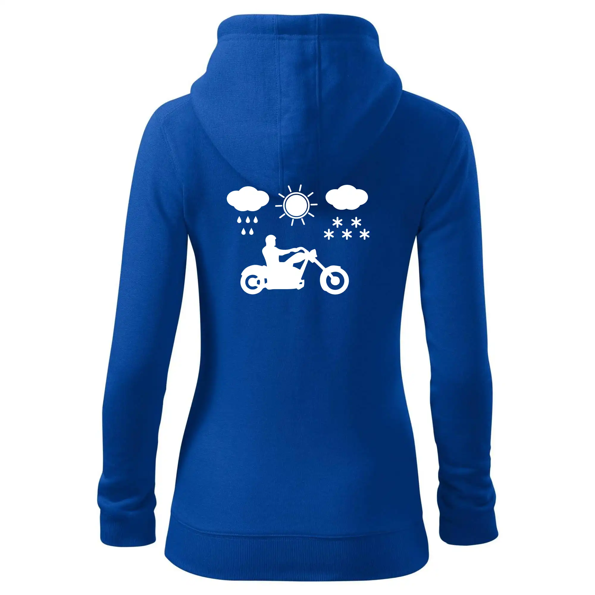 Motorkář za každého počasí - chopper