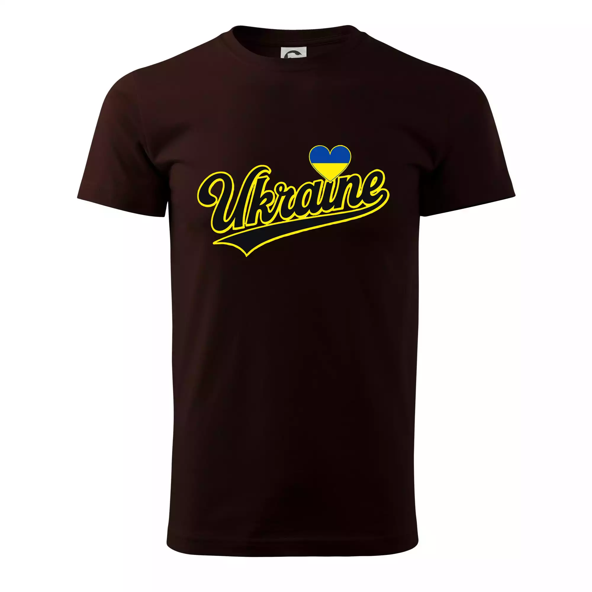 Ukraine - nápis černý