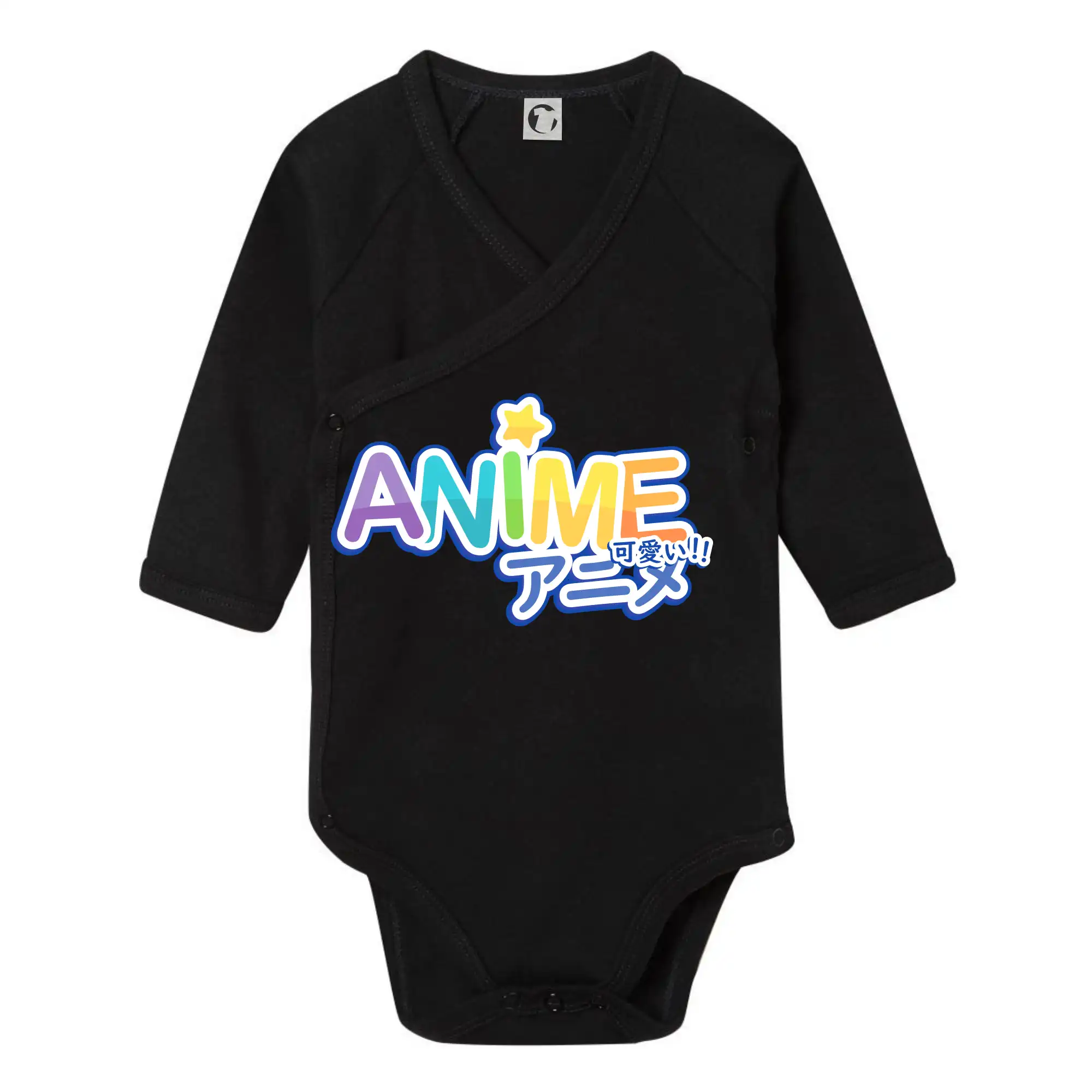 Anime nápis duhový