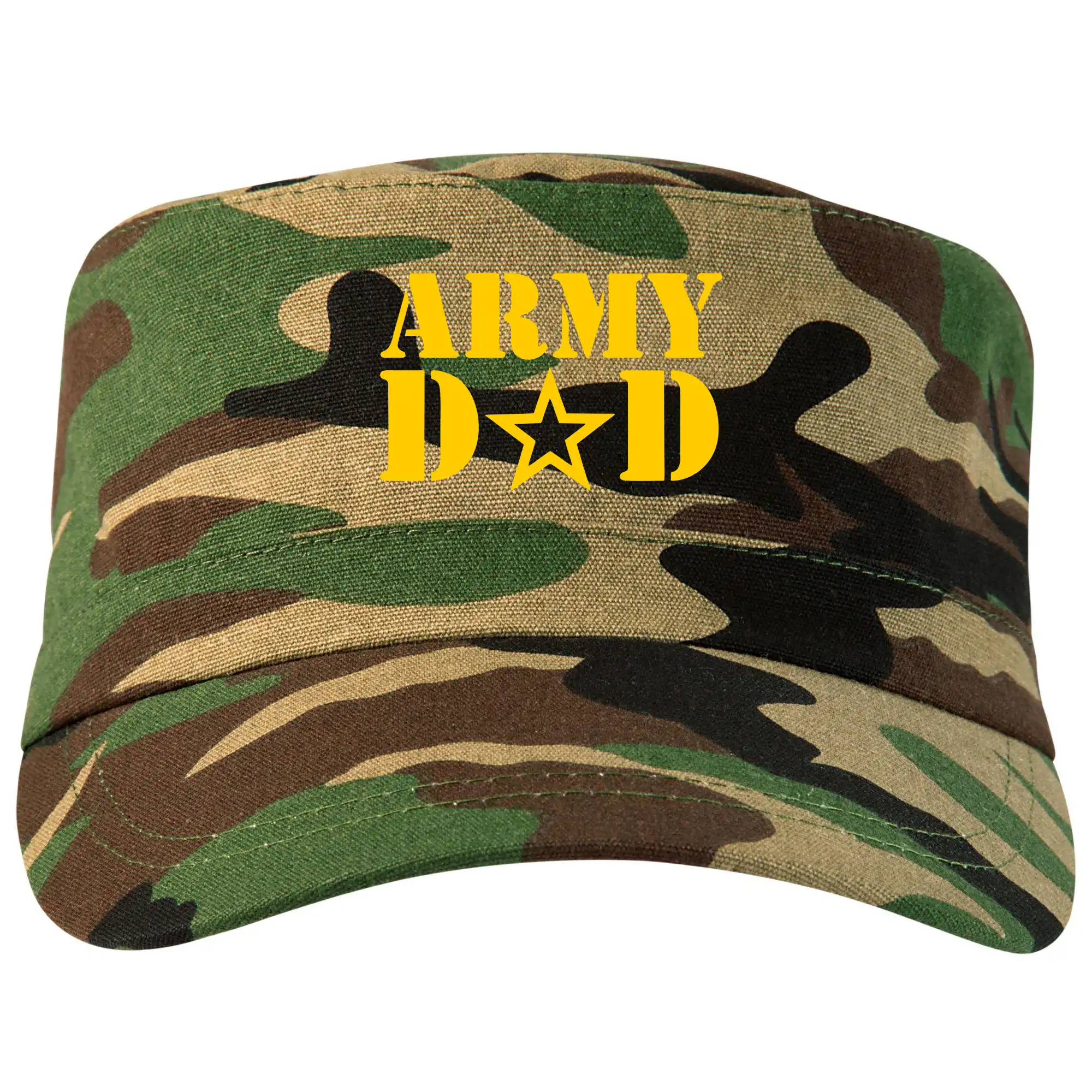Vojenská tričká s potlačou - Army dad - Šiltovka CAMO