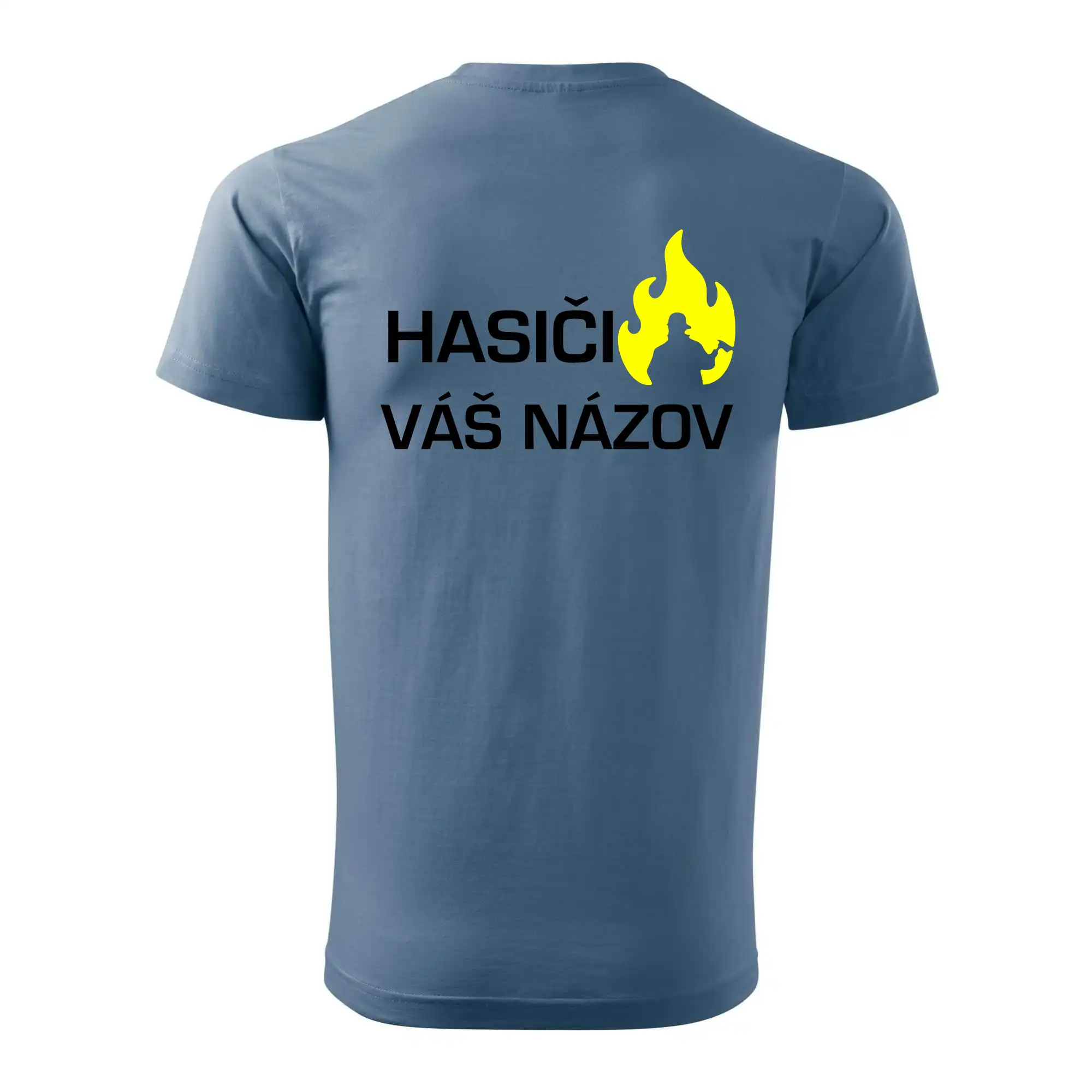Hasiči - Váš názov - FLUO + Reflexná potlač