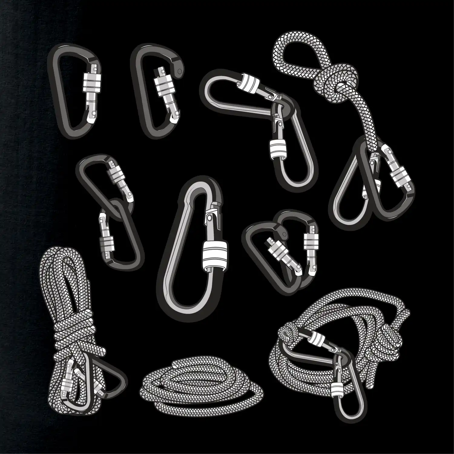 Horolezecké karabiny