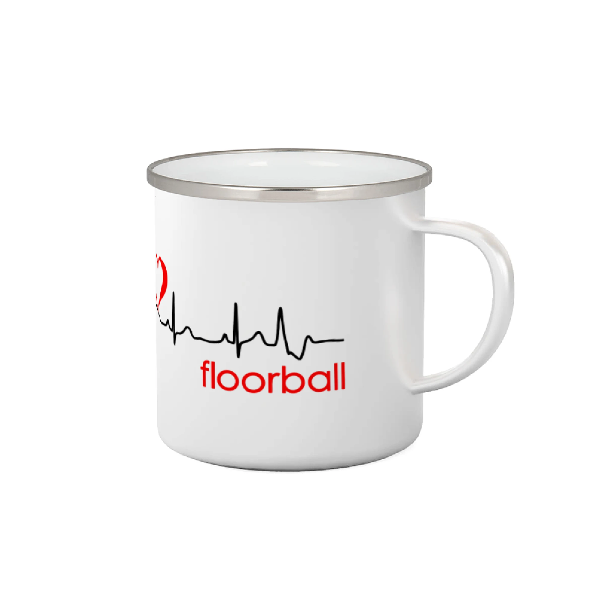 Florbalové tričká - Moje srdce bije pre floorball - Plecháčik
