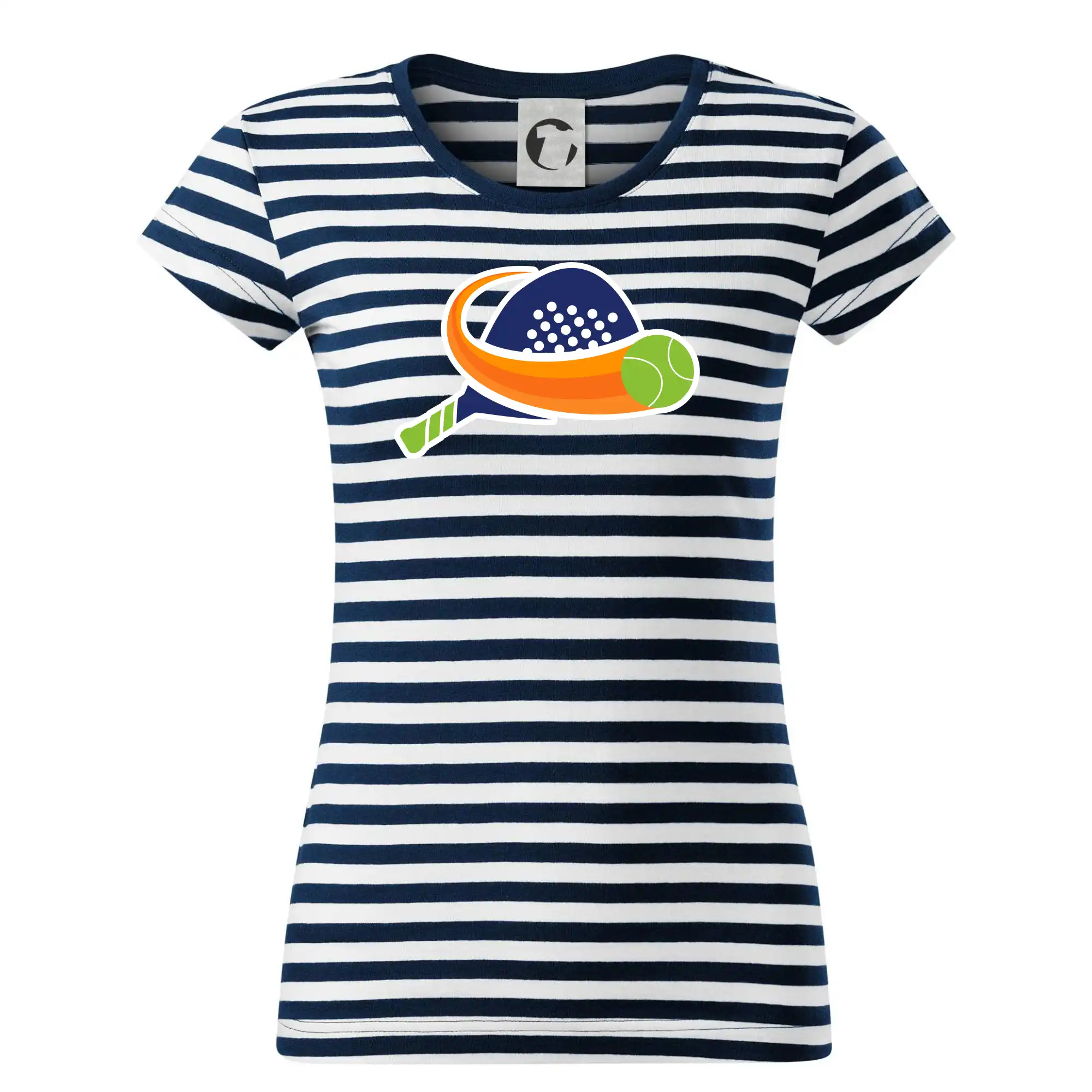 Tričká s motívmi Padel tenis - Padel logo farebné - Tričko na vodu