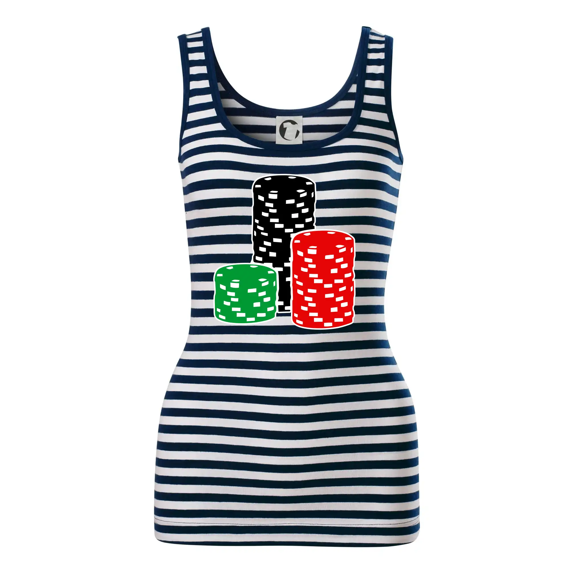 Poker tričká - Poker žetóny - Sailor tielko na vodu