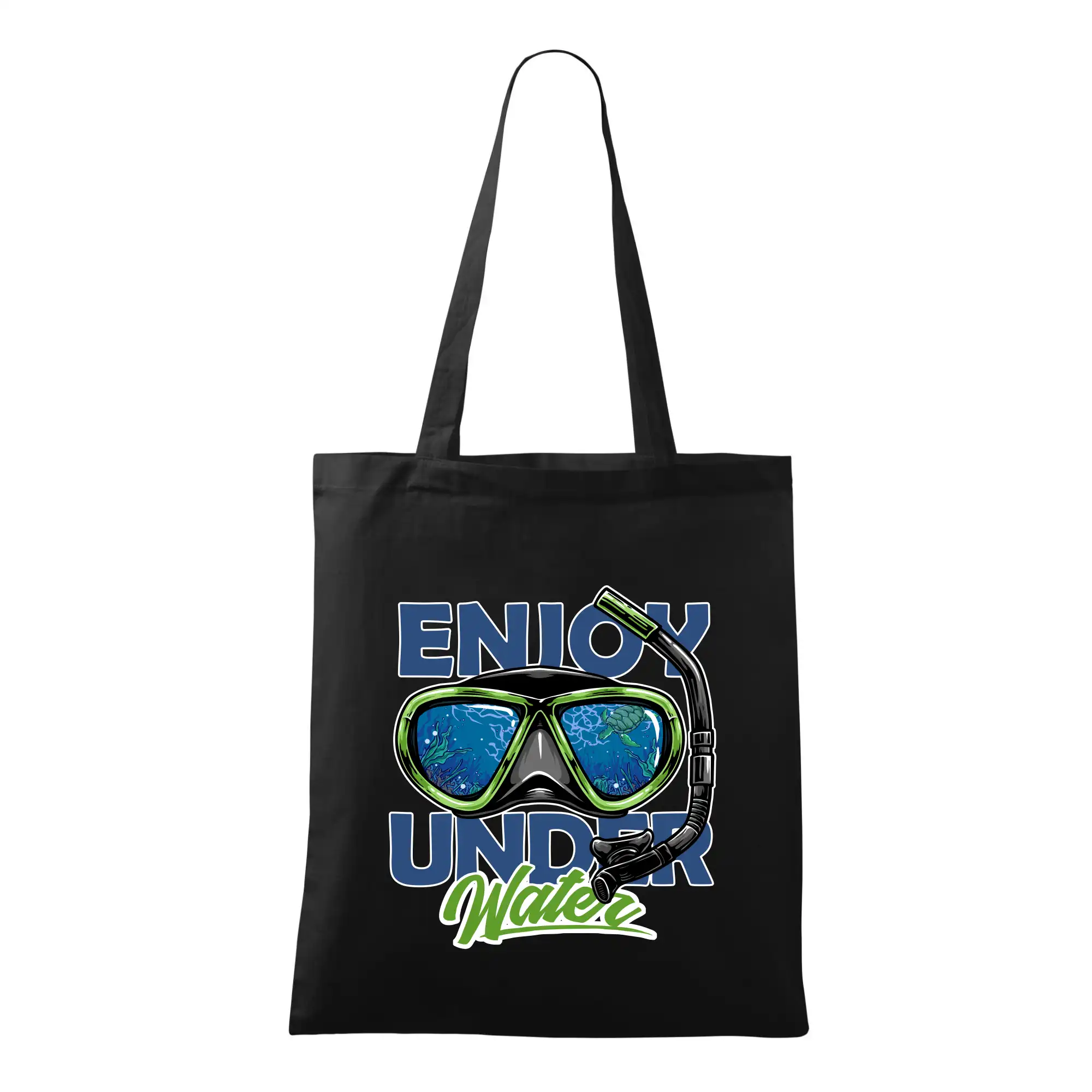 Potápačské tričká - Enjoy Under Water - Taška bavlnená