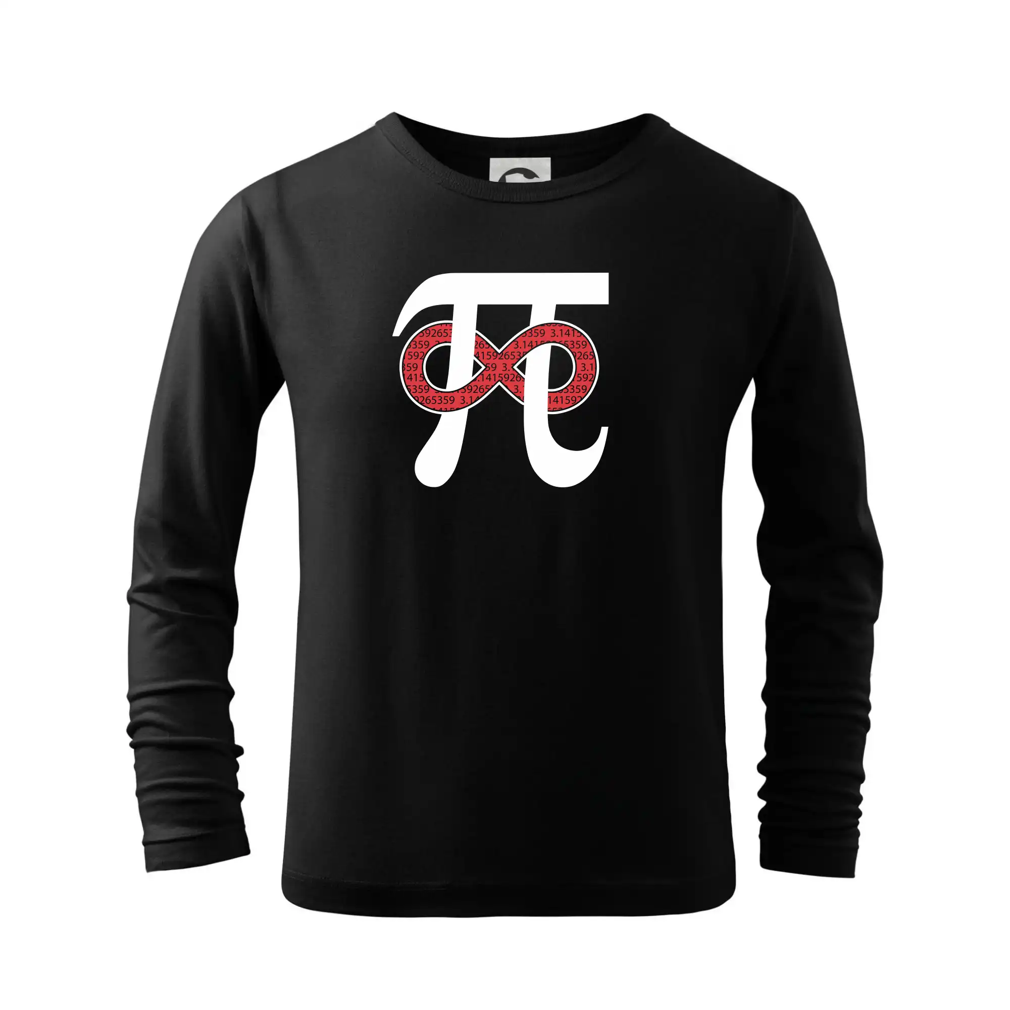 Vtipné tričká pre matematiky - Pí - nekonečno - Tričko detské Long Sleeve