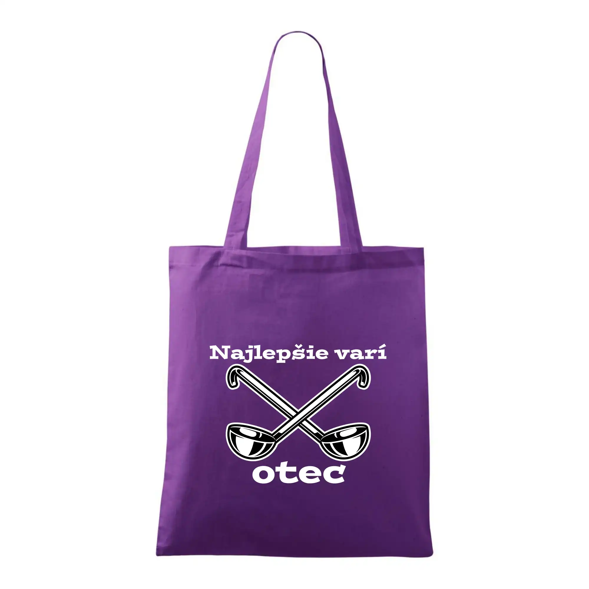Tričká a zástery na grilovanie - Najlepšie varí otec - Taška bavlnená