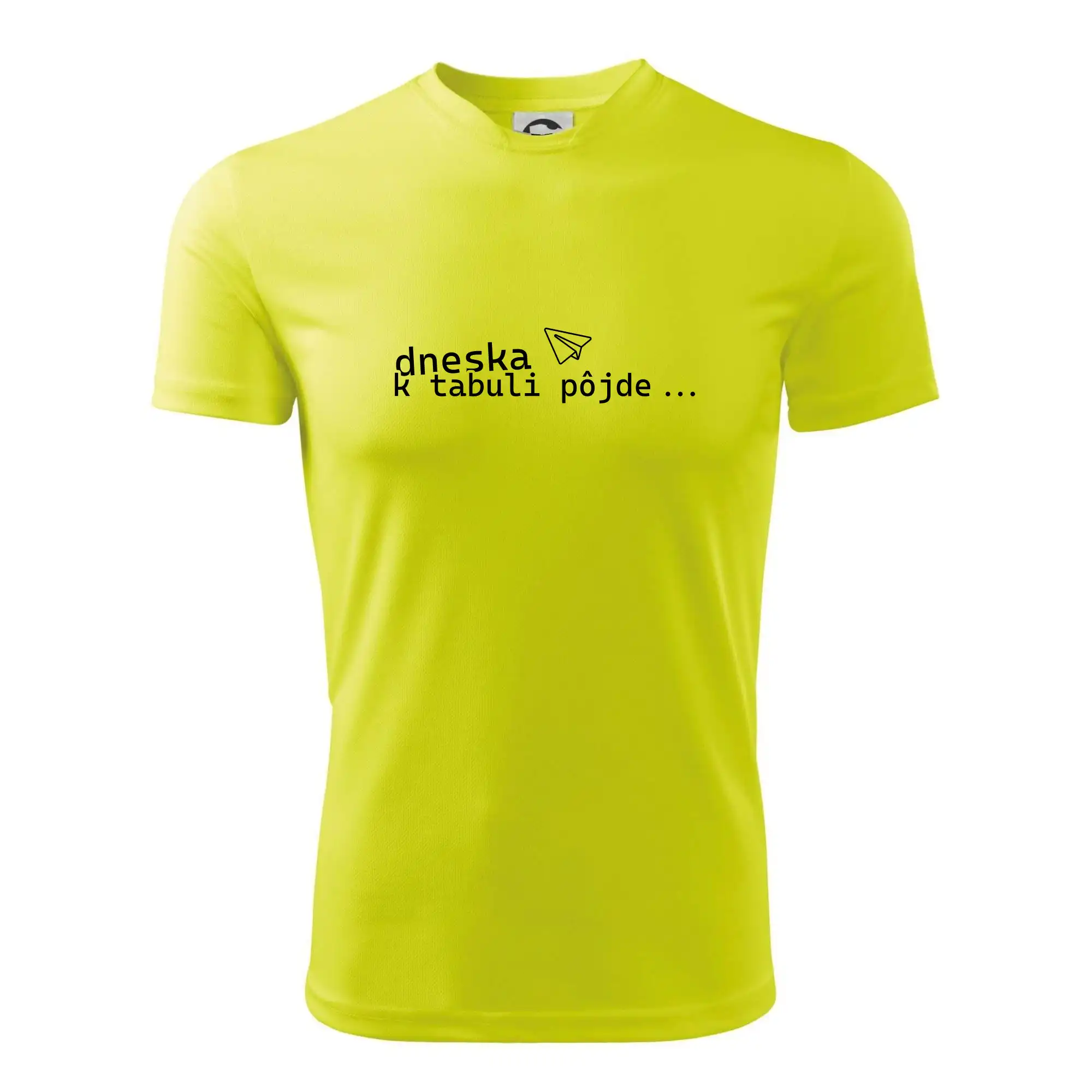 Učiteľské tričká - Dneska k tabuli pôjde - Pánske tričko Fantasy športové