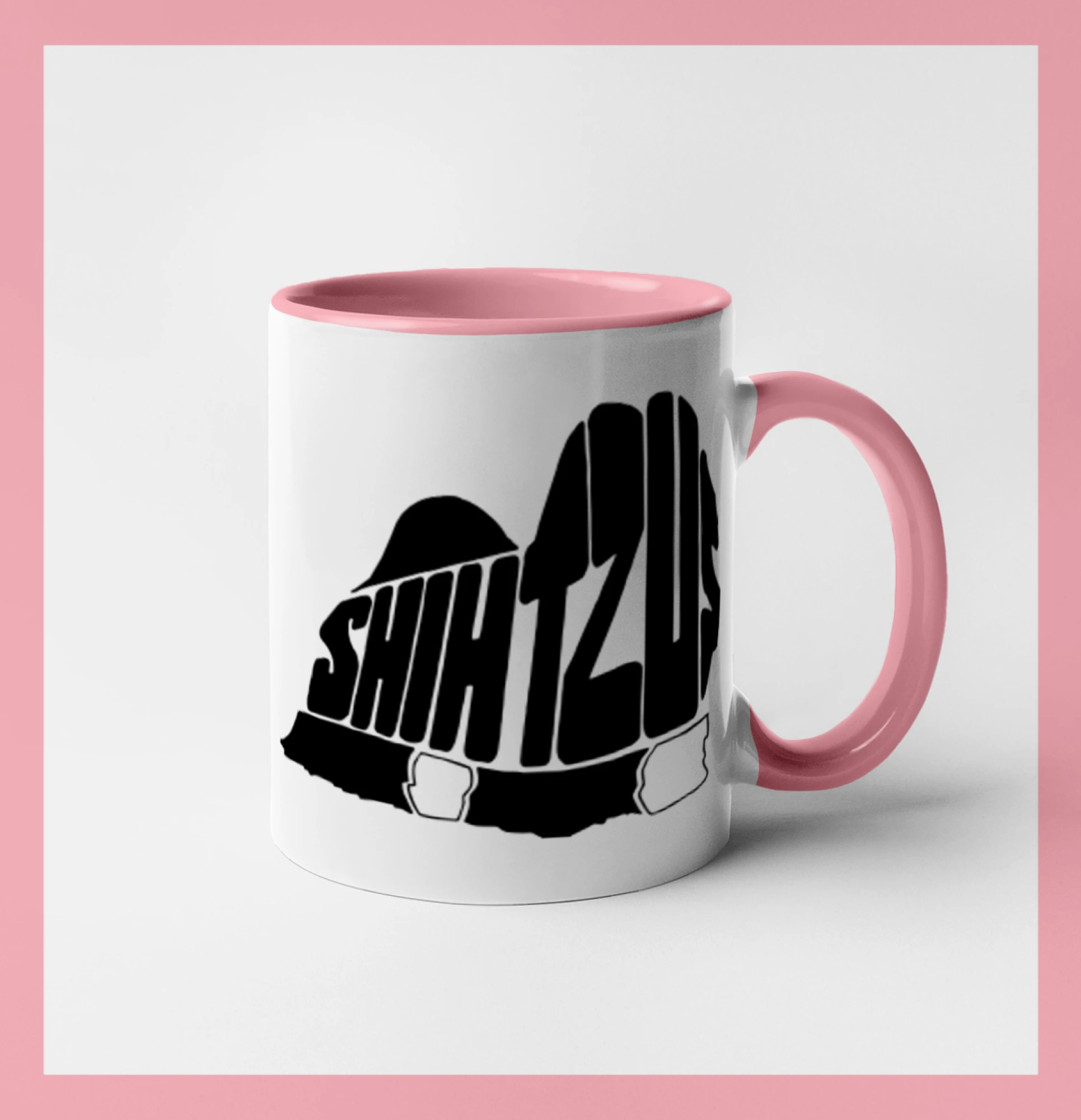 Shih-tzu - nápis v těle