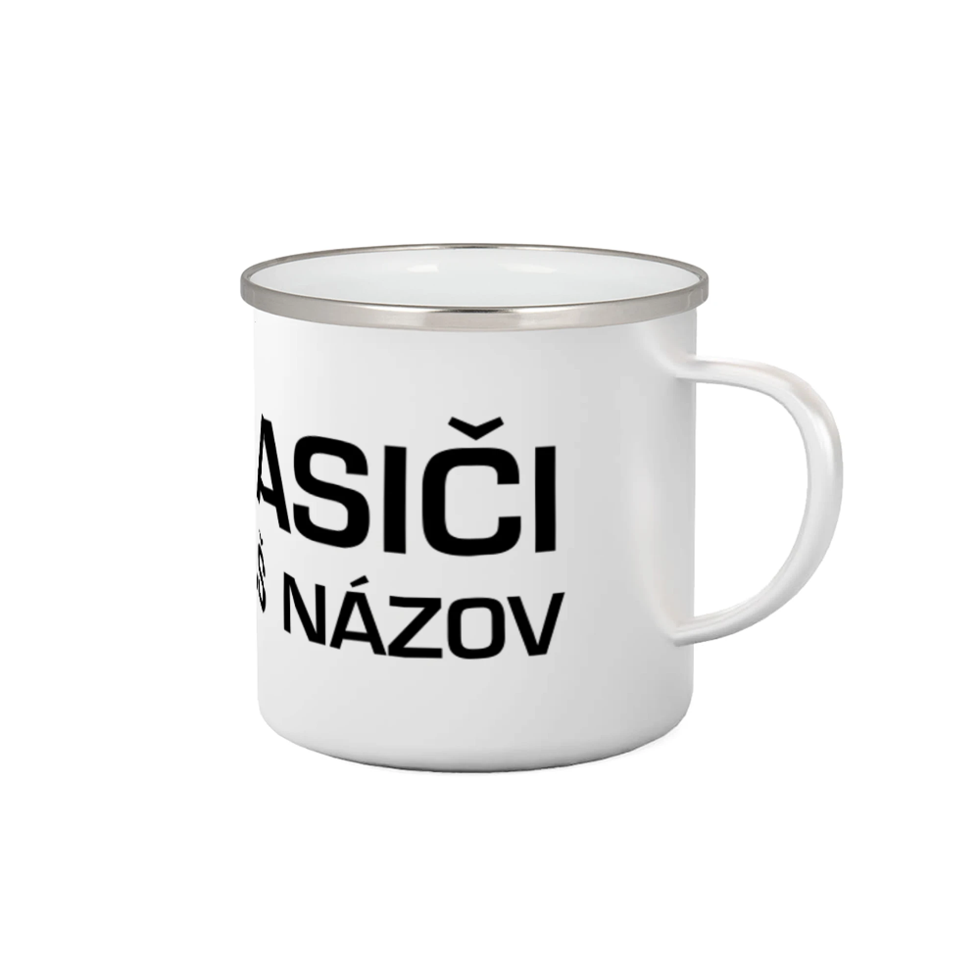 Originálne tričká pre hasičov - Hasiči emblem - vlastný nápis - Plecháčik