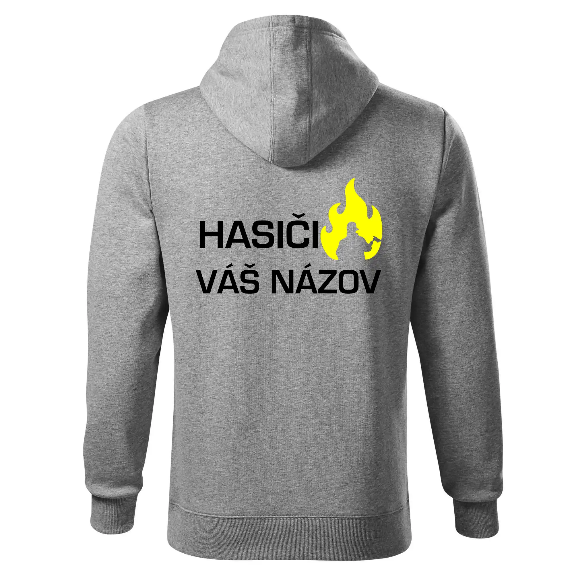 Hasiči - Váš názov - FLUO + Reflexná potlač