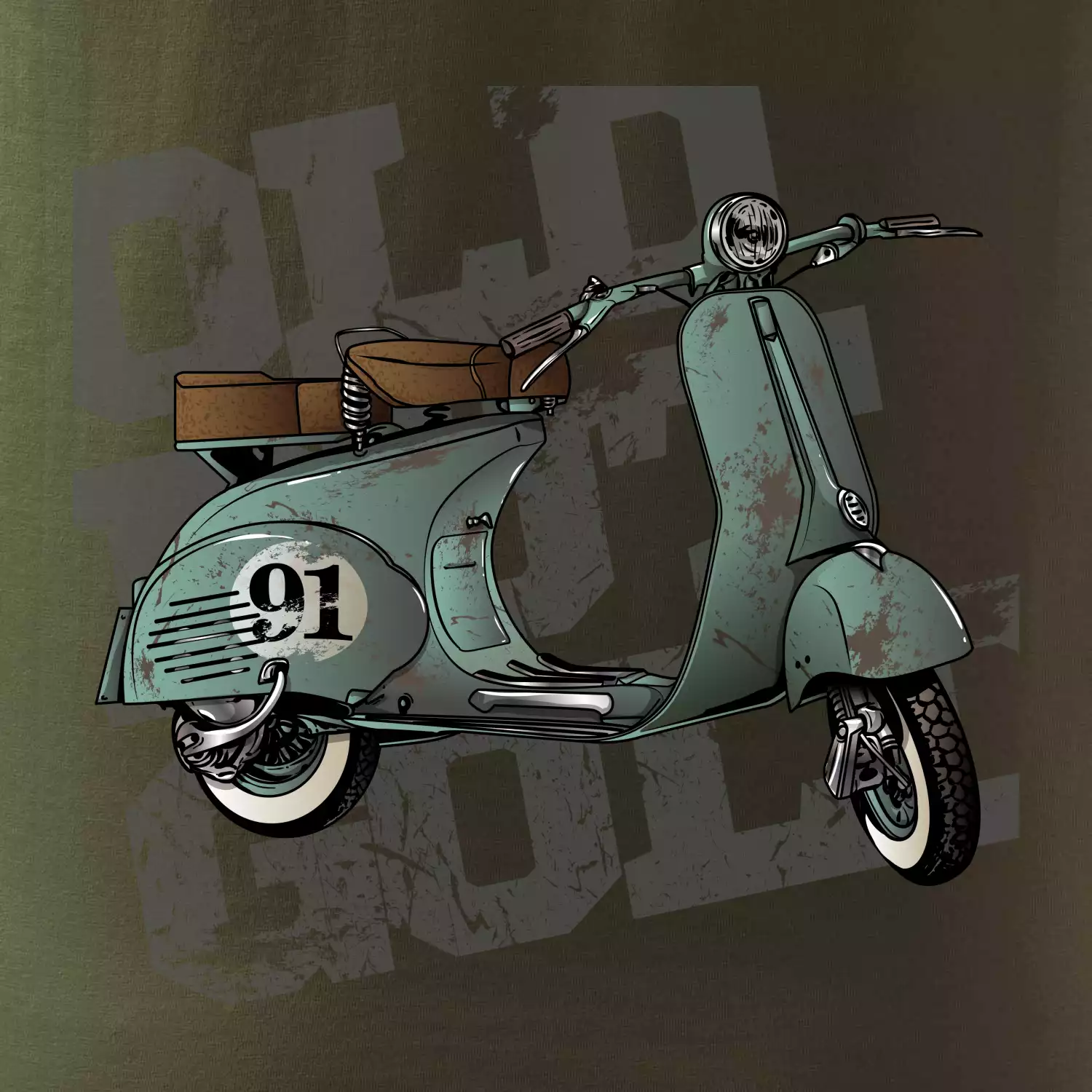 Scooter olive