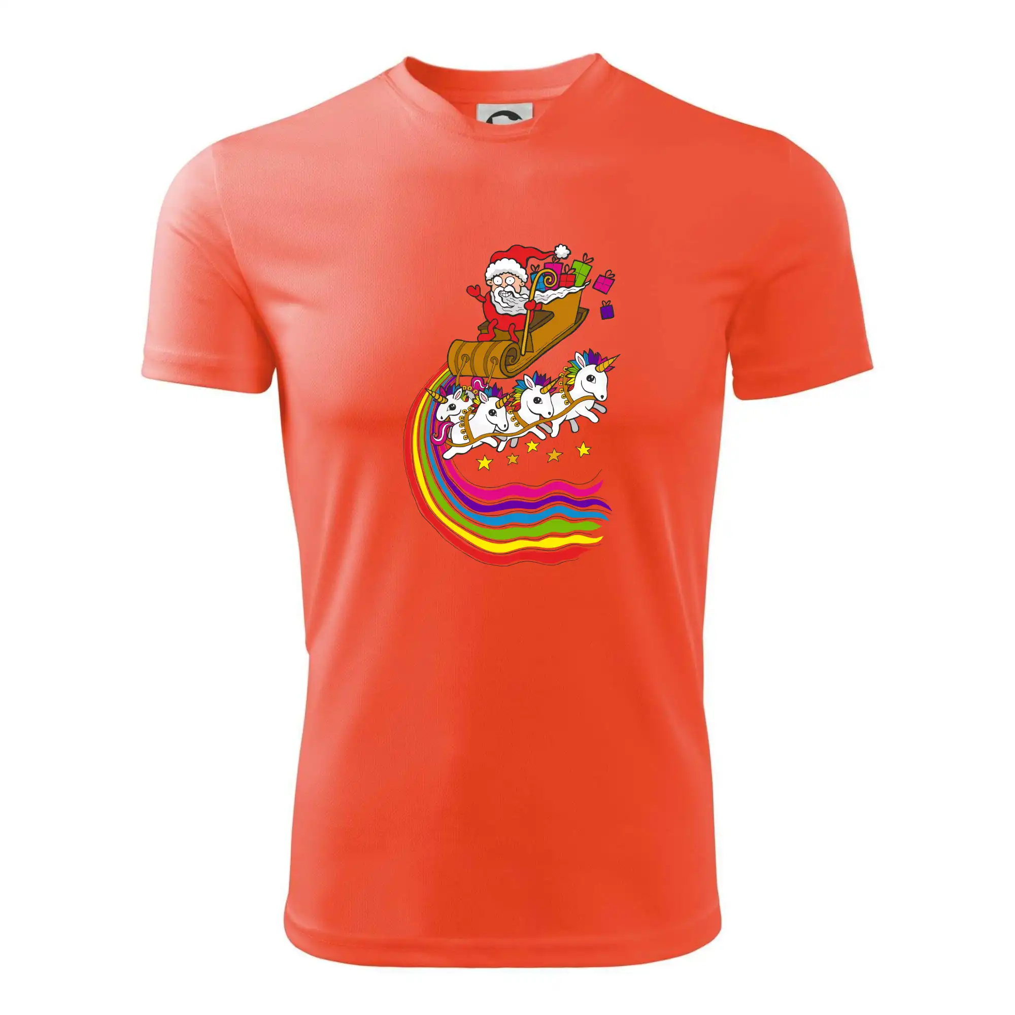 Santa a jednorožci (Pecka design)