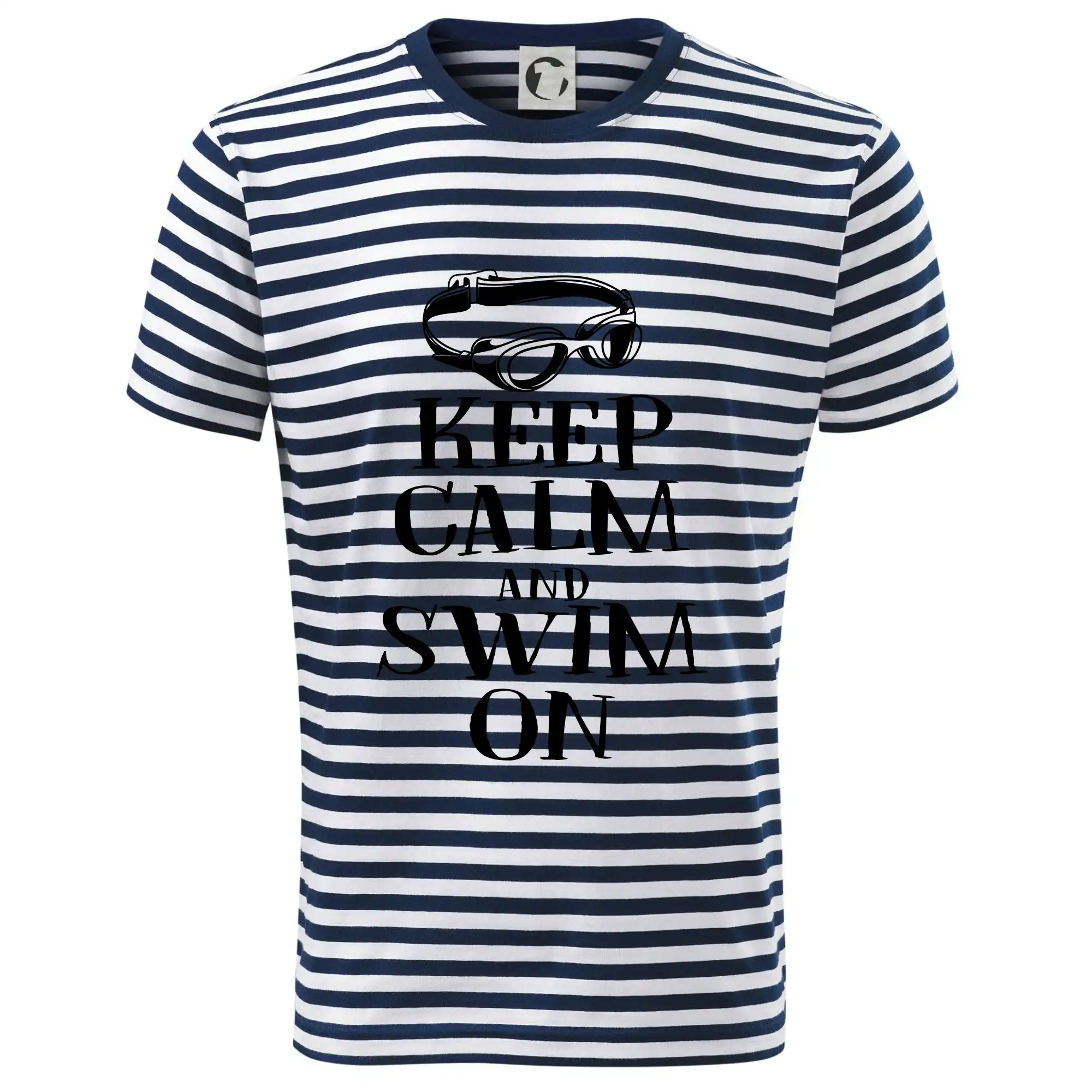 Keep calm and swim on