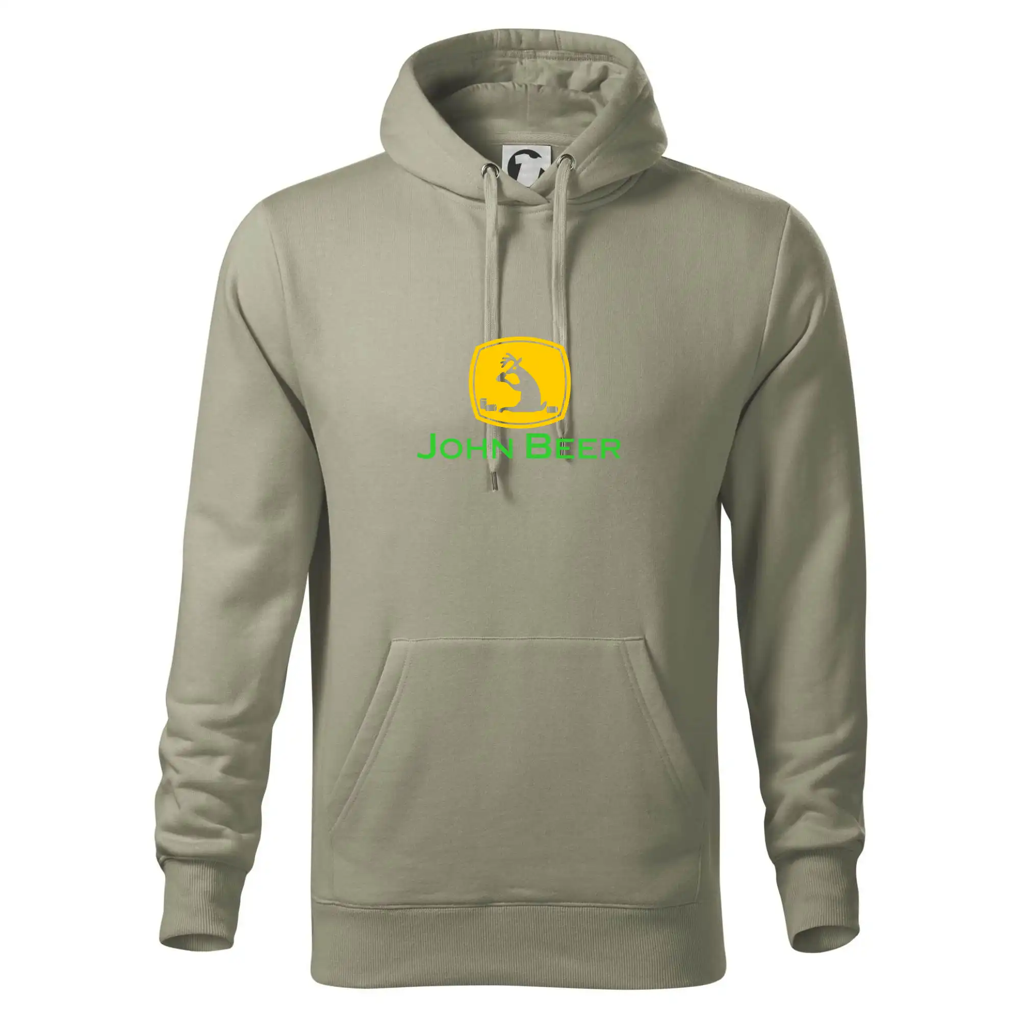 John Beer jelen s pivem