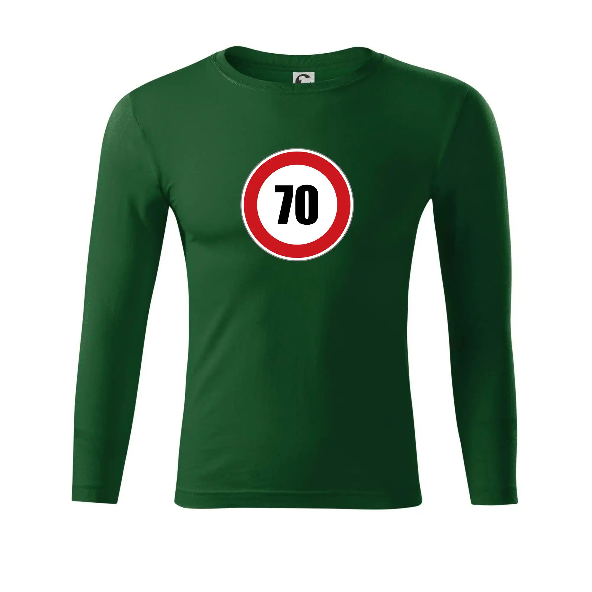 Dopravní značka - omezení rychlosti 70