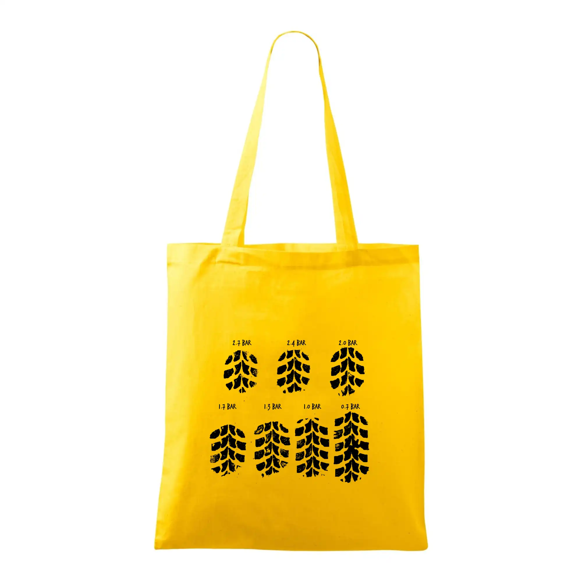 Pneumatiky - obtisk v závislosti na tlaku