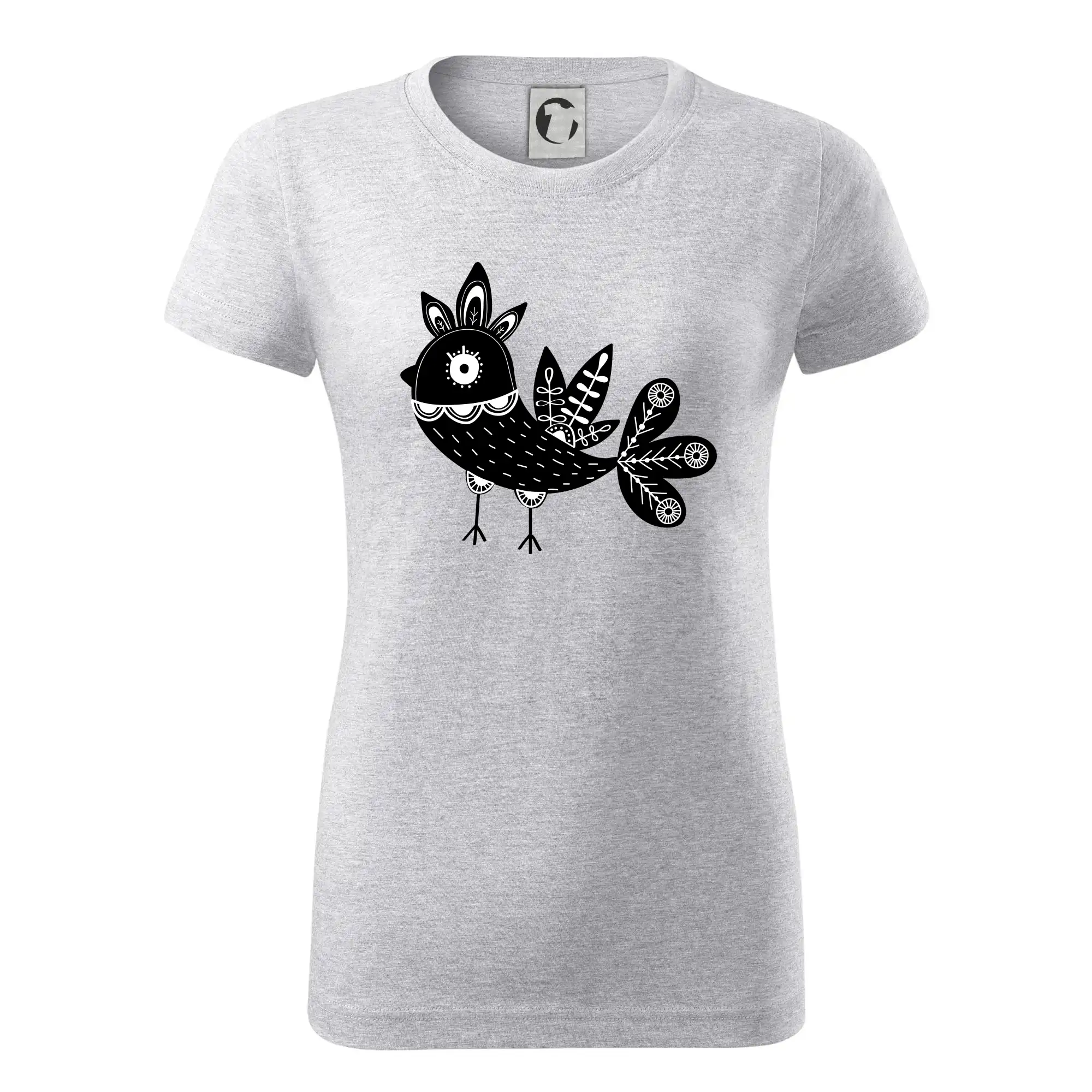 Ptáček černobílý folklór