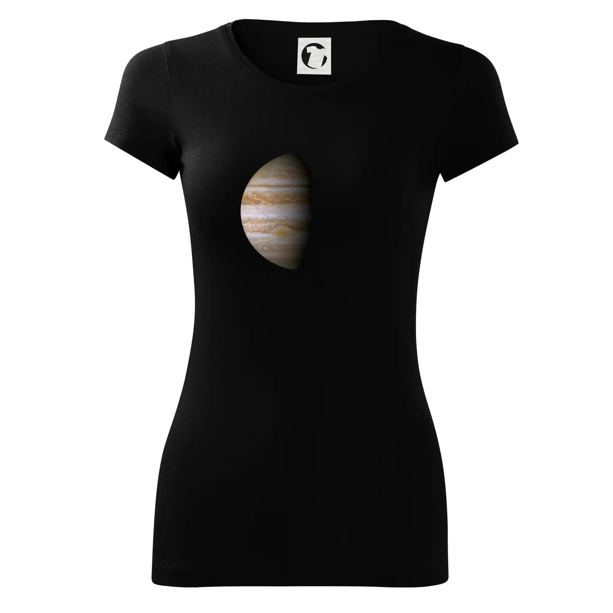 Vesmirne tričká - Fotky planét - Jupiter - Dámske tričko Glance - Priliehavejší strih