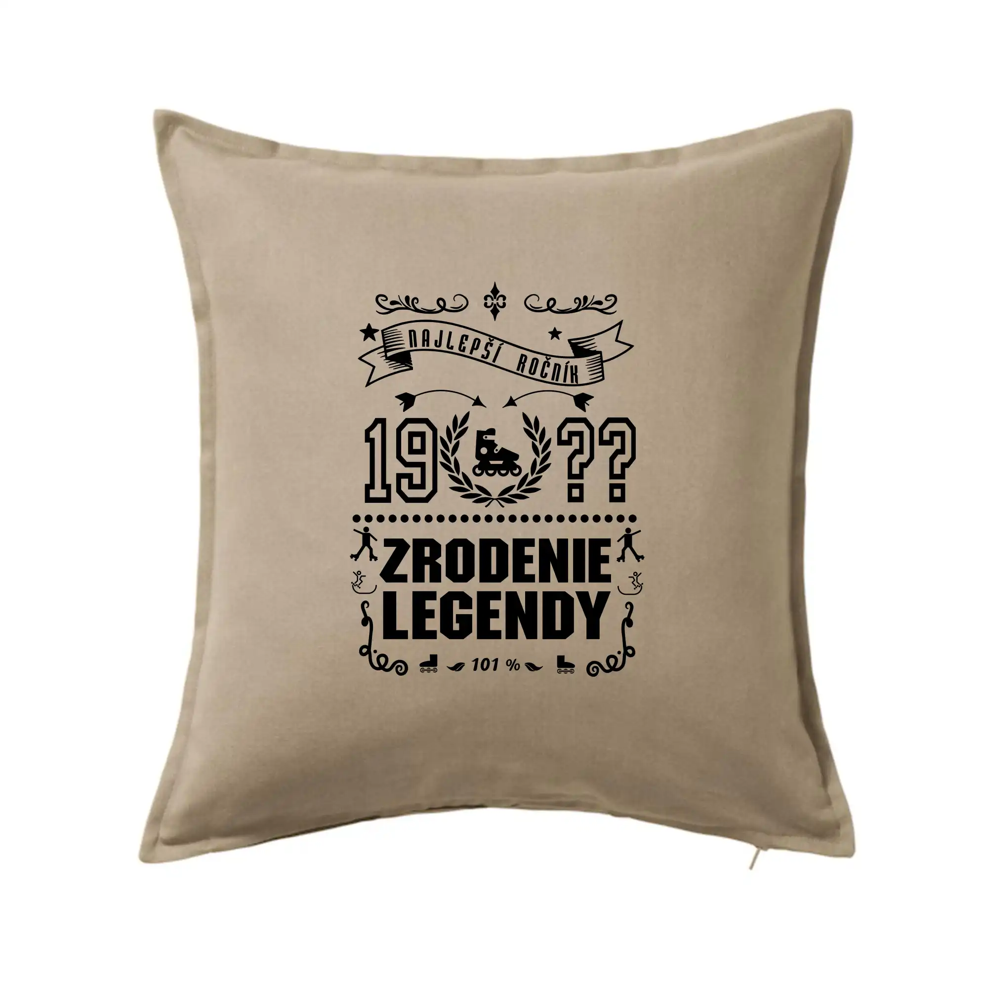 Trička Zrodenie legendy - Zrodenie legendy pre korčuliarov - Vankúš 50x50